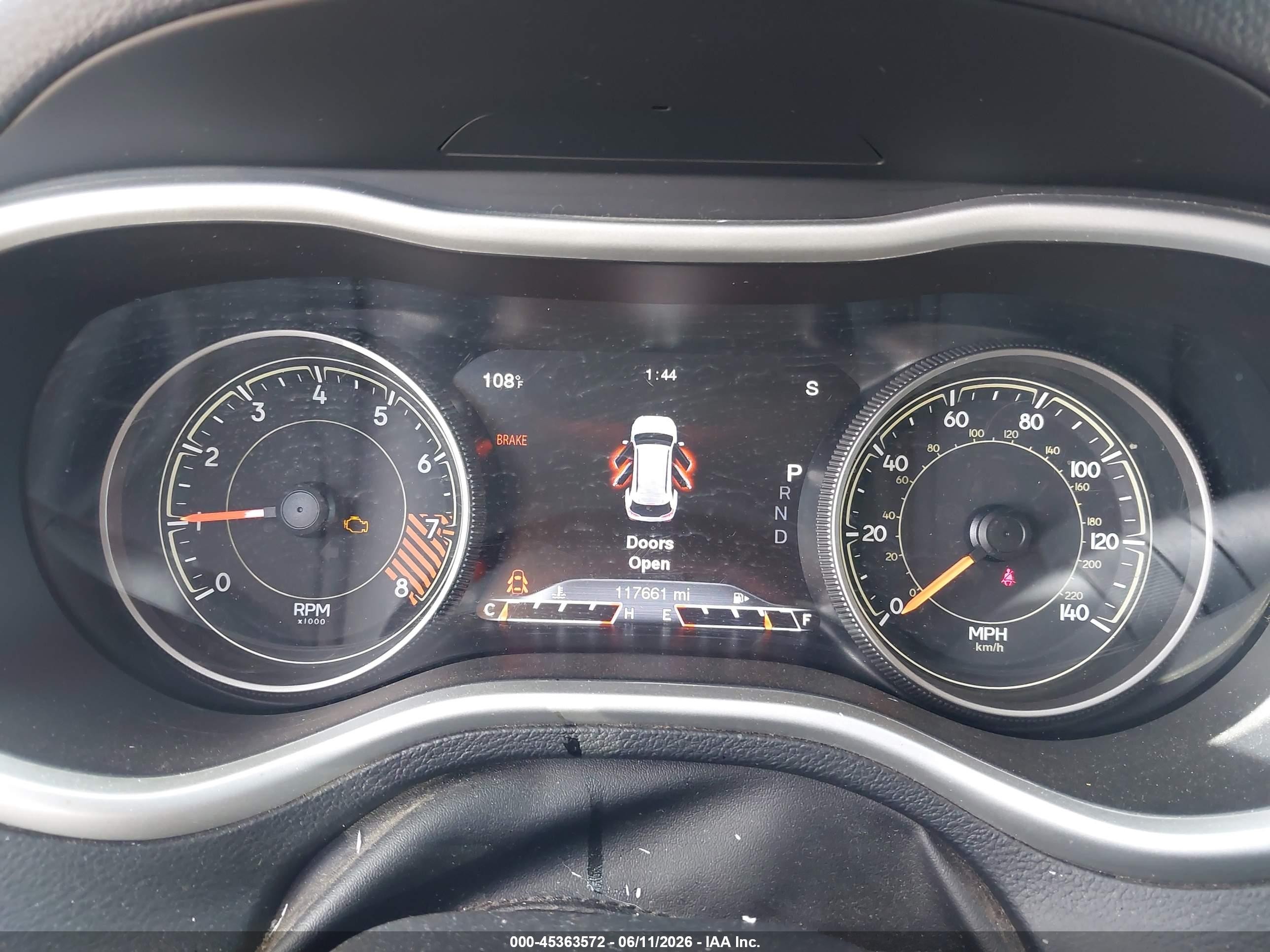 2015 Jeep Cherokee Trailhawk Black vin: 1C4PJMBS8FW653621