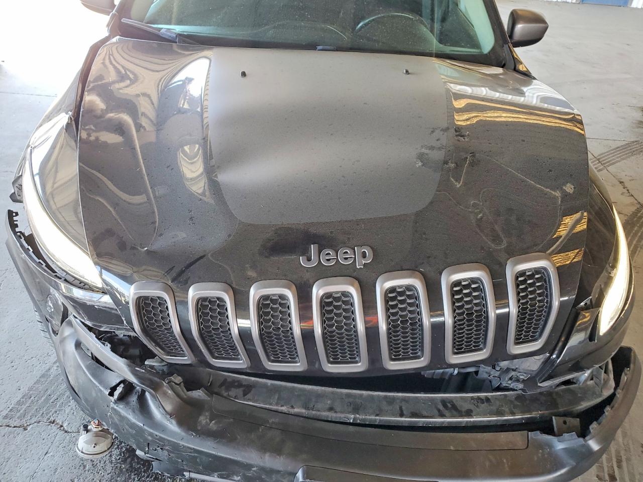 2015 Jeep Cherokee Trailhawk Black vin: 1C4PJMBS8FW667597
