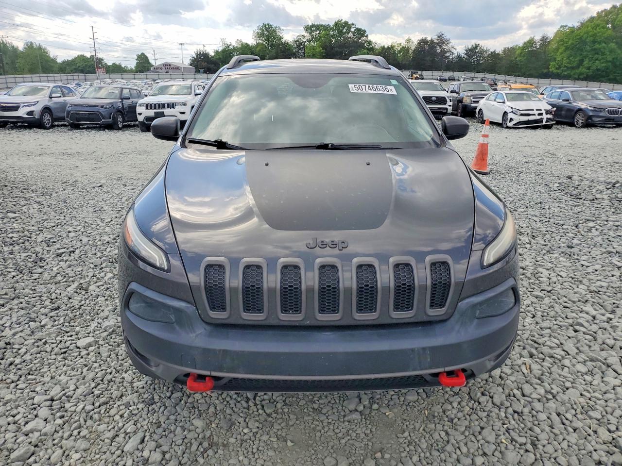 2015 Jeep Cherokee Trailhawk Угольный vin: 1C4PJMBS8FW786198