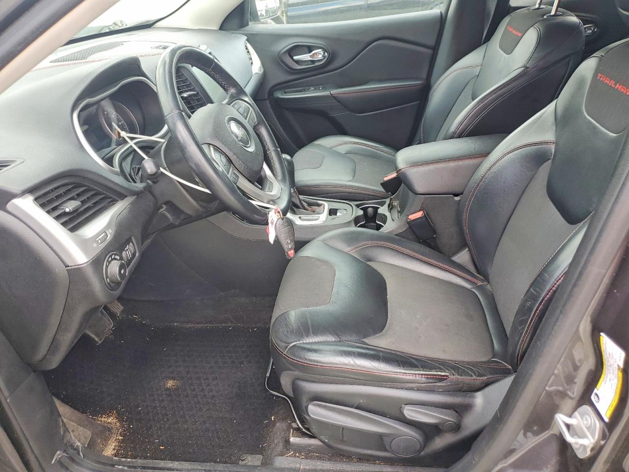 2015 Jeep Cherokee Trailhawk Угольный vin: 1C4PJMBS8FW786198