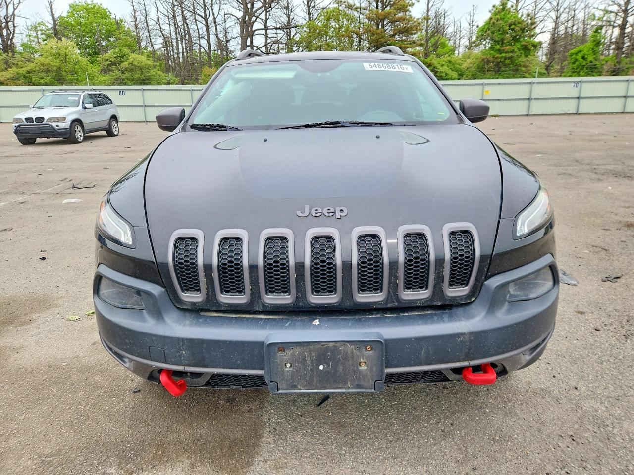 2016 Jeep Cherokee Trailhawk Black vin: 1C4PJMBS8GW345978