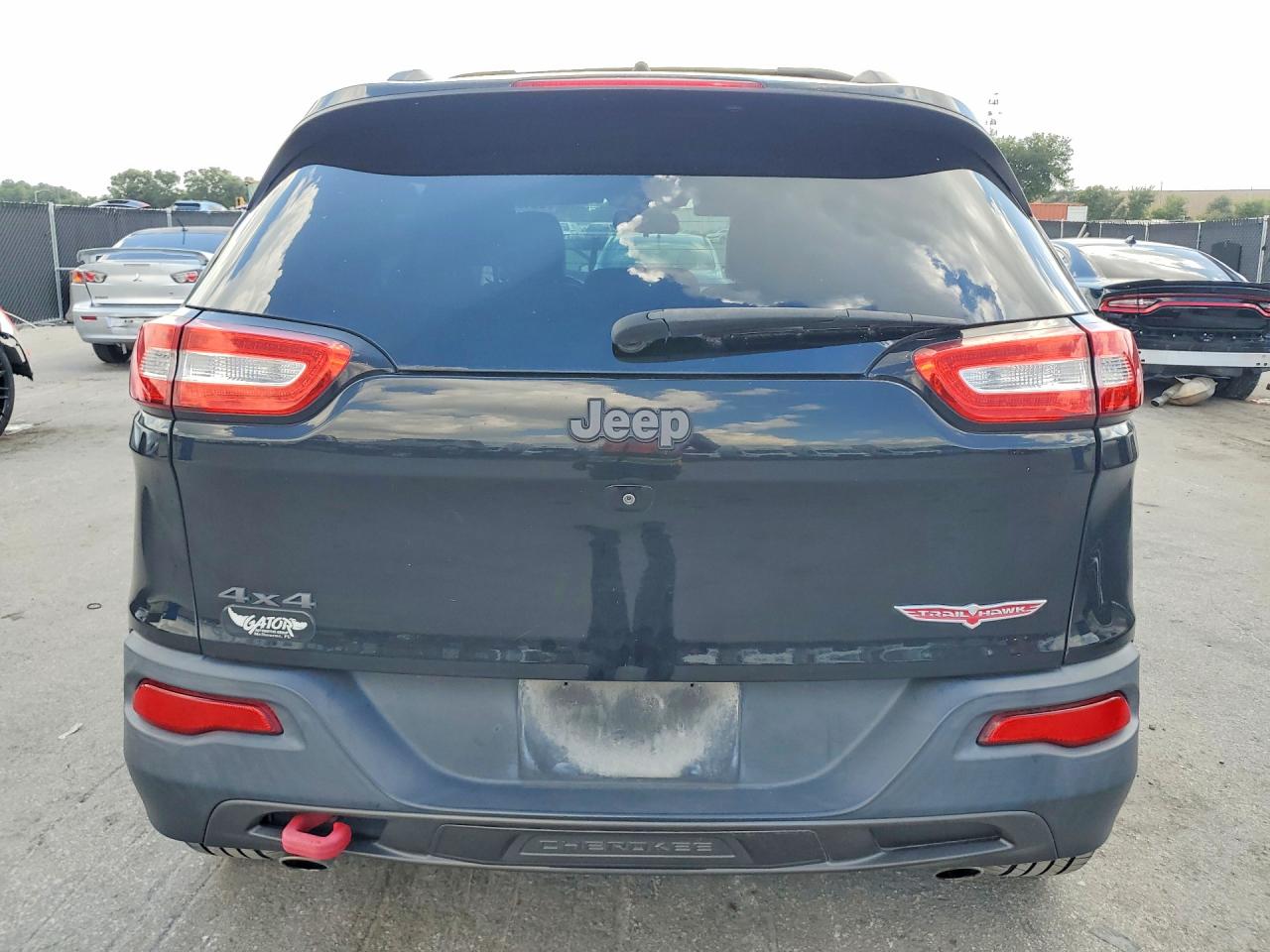 2017 Jeep Cherokee Trailhawk Black vin: 1C4PJMBS8HW589230