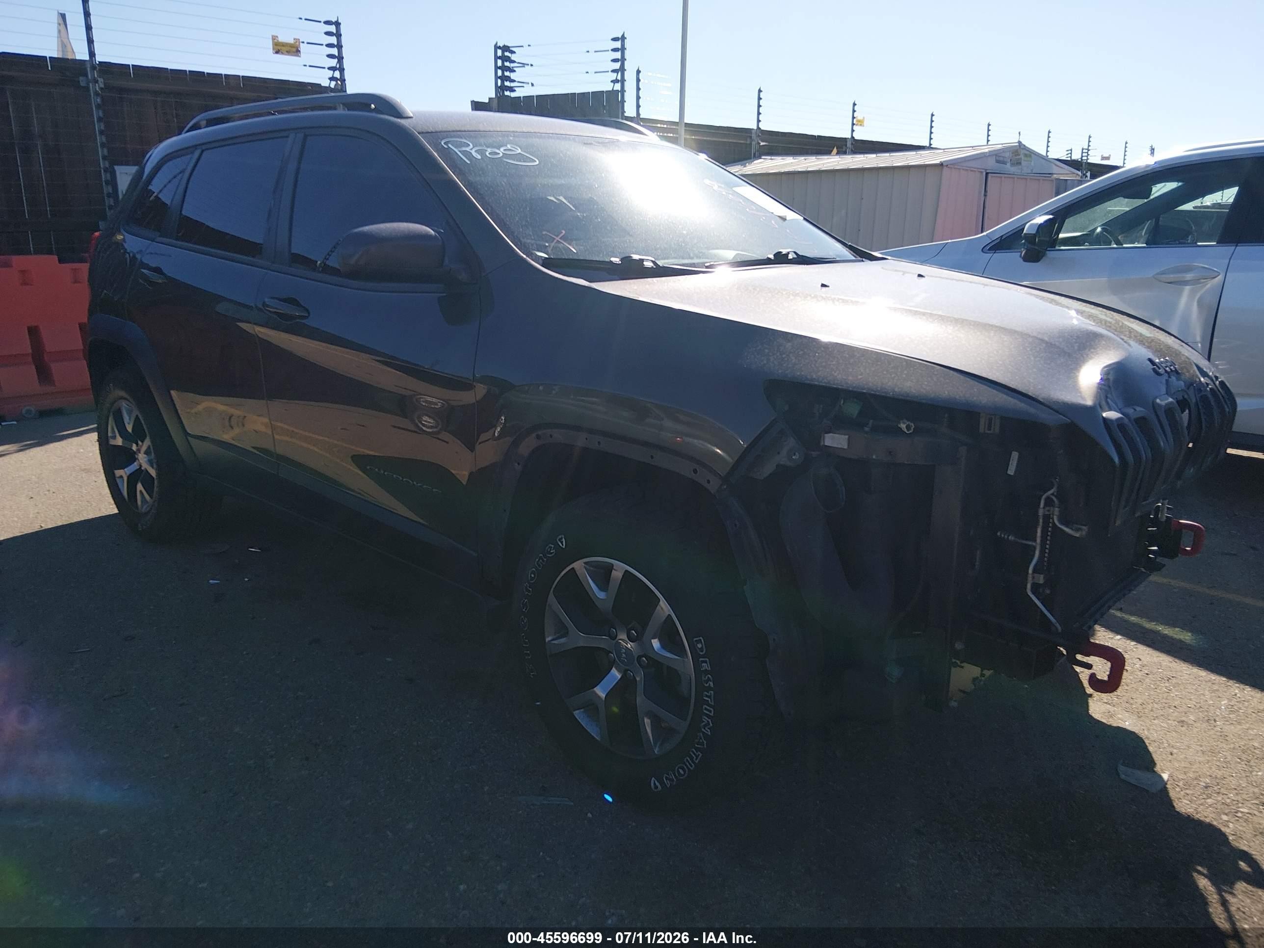 2014 Jeep Cherokee Trailhawk Зеленый vin: 1C4PJMBS9EW210246