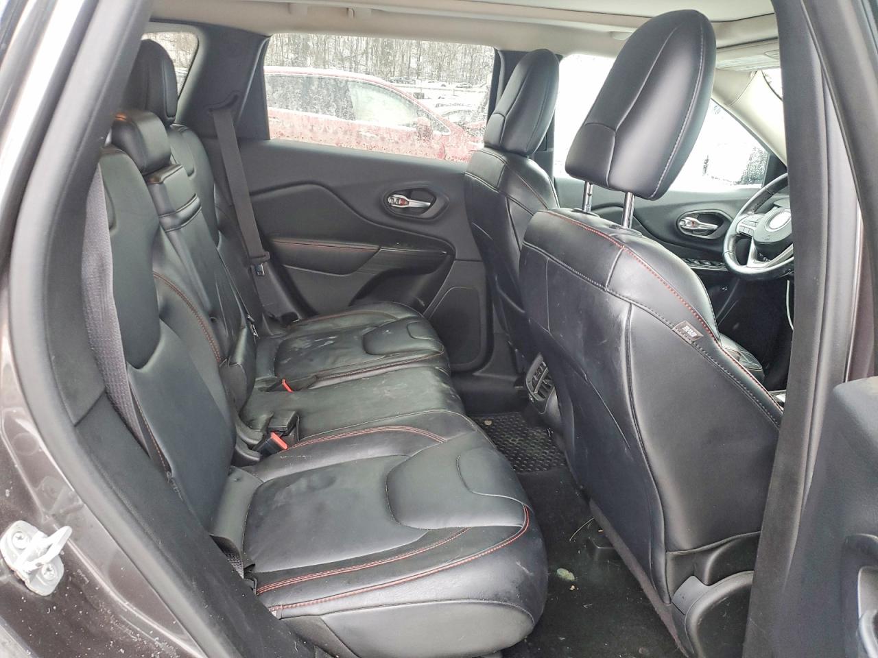 2014 Jeep Cherokee Trailhawk Gray vin: 1C4PJMBS9EW280944
