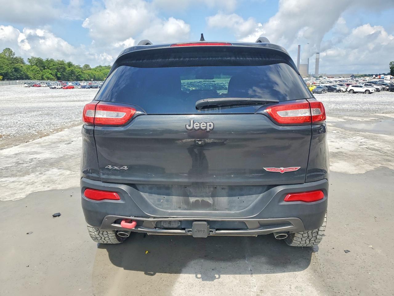 2015 Jeep Cherokee Trailhawk Черный vin: 1C4PJMBS9FW611099
