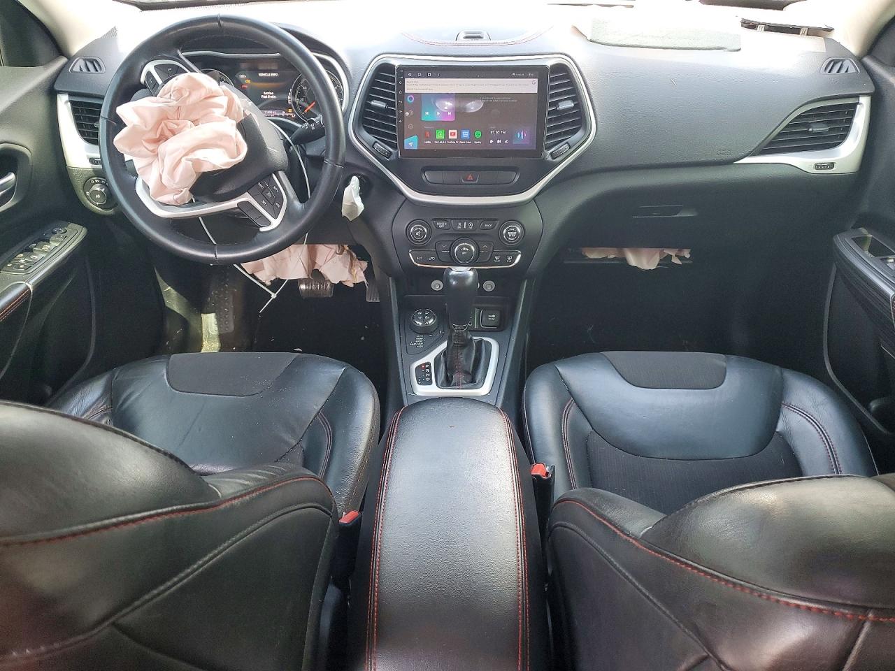 2015 Jeep Cherokee Trailhawk Черный vin: 1C4PJMBS9FW611099