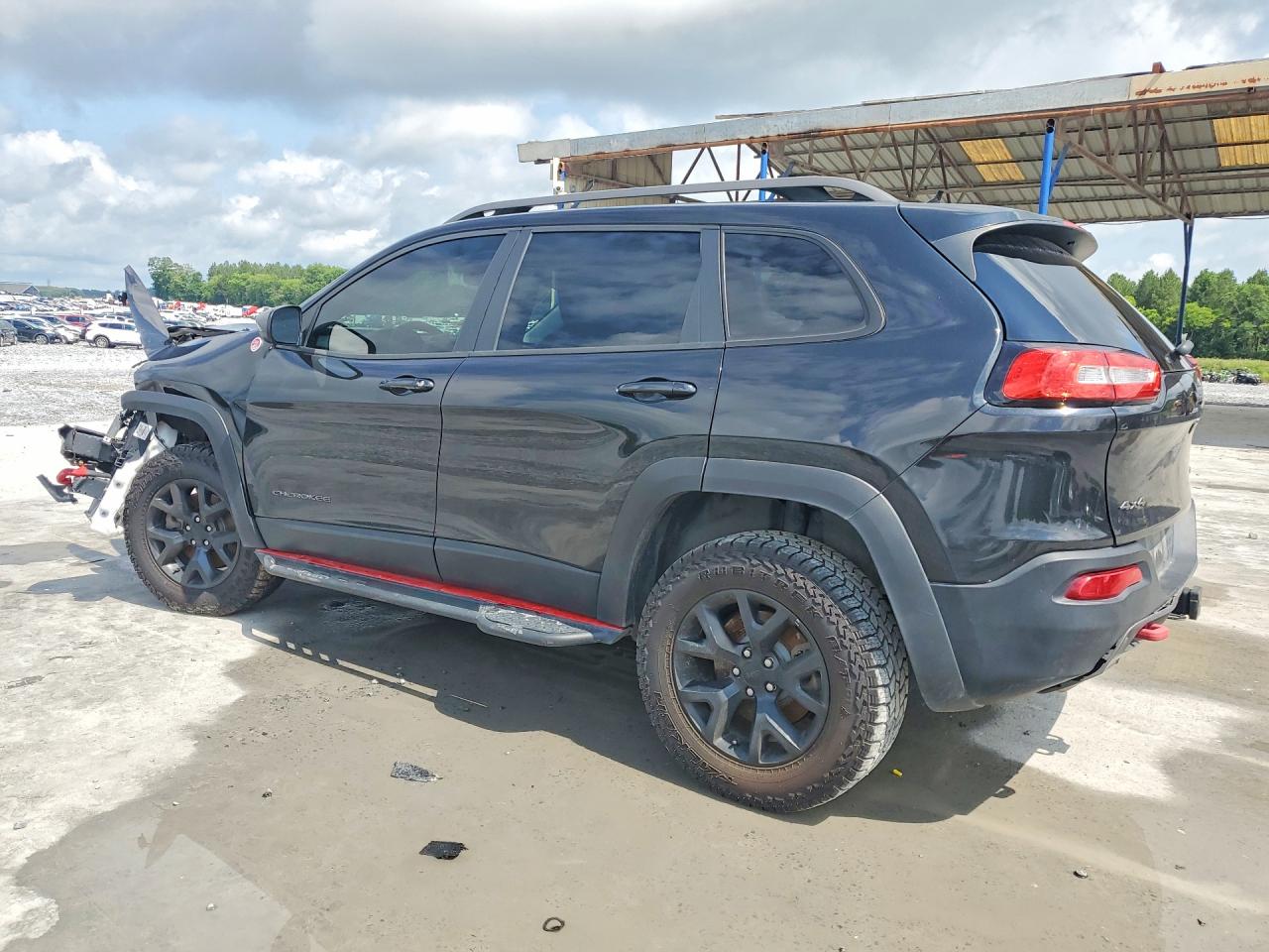 2015 Jeep Cherokee Trailhawk Черный vin: 1C4PJMBS9FW611099