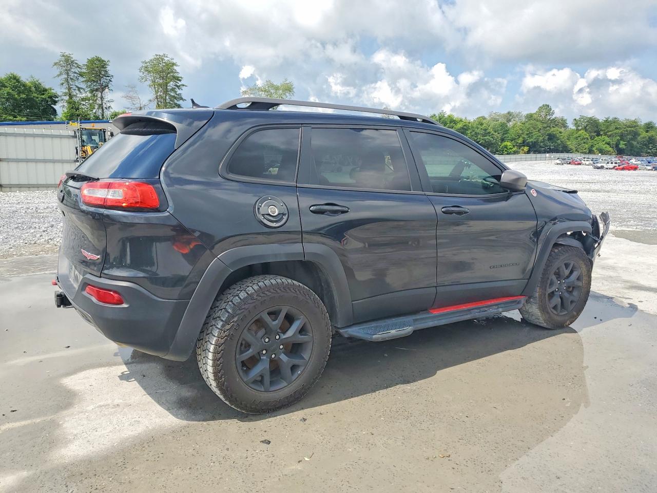 2015 Jeep Cherokee Trailhawk Черный vin: 1C4PJMBS9FW611099