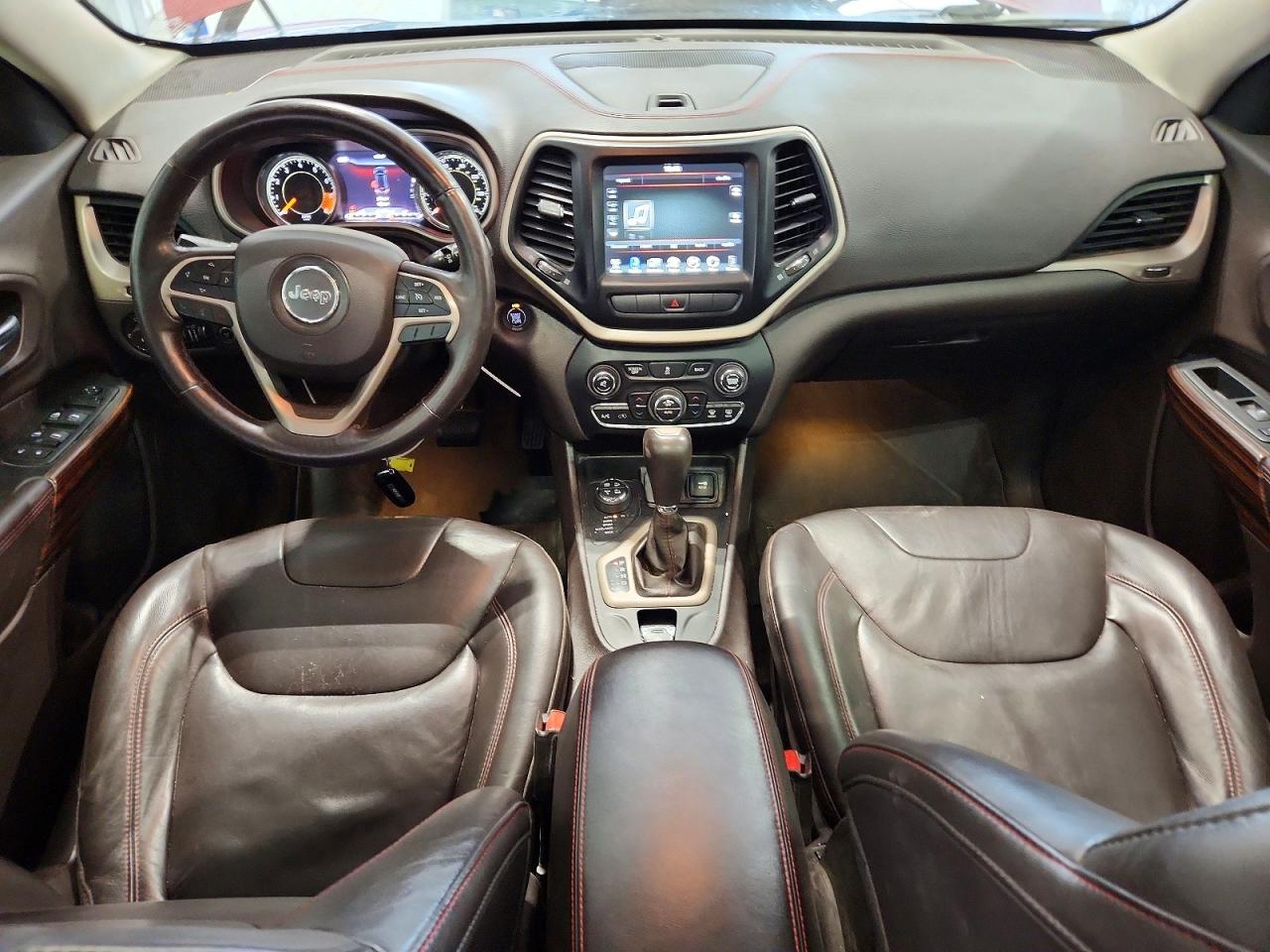 2014 Jeep Cherokee Trailhawk Burgundy vin: 1C4PJMBSXEW277230