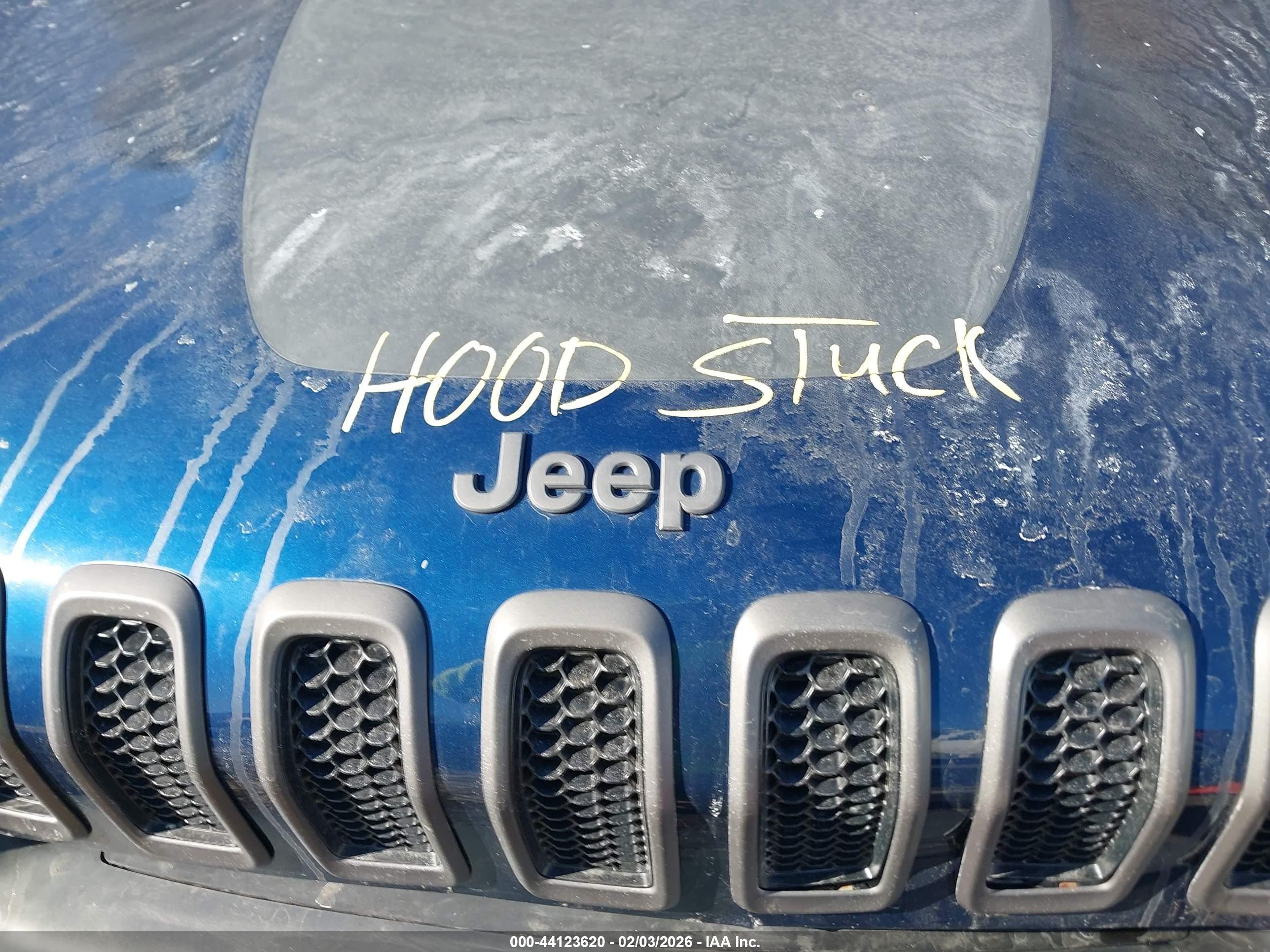 2018 Jeep Cherokee Trailhawk 4x4 Blue vin: 1C4PJMBX2JD556155