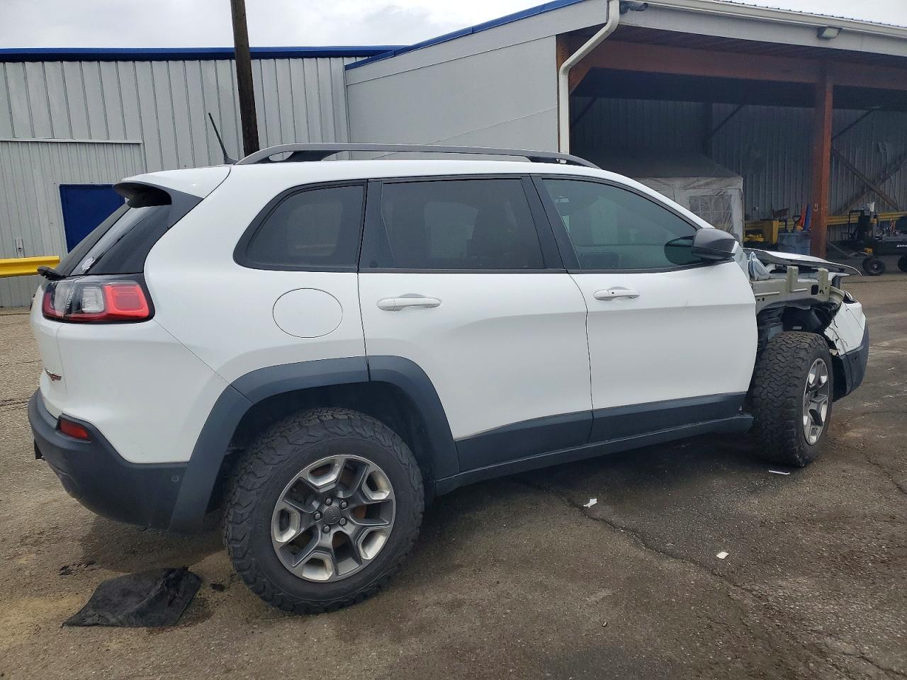 2019 Jeep Cherokee Trailhawk Белый vin: 1C4PJMBX2KD113456
