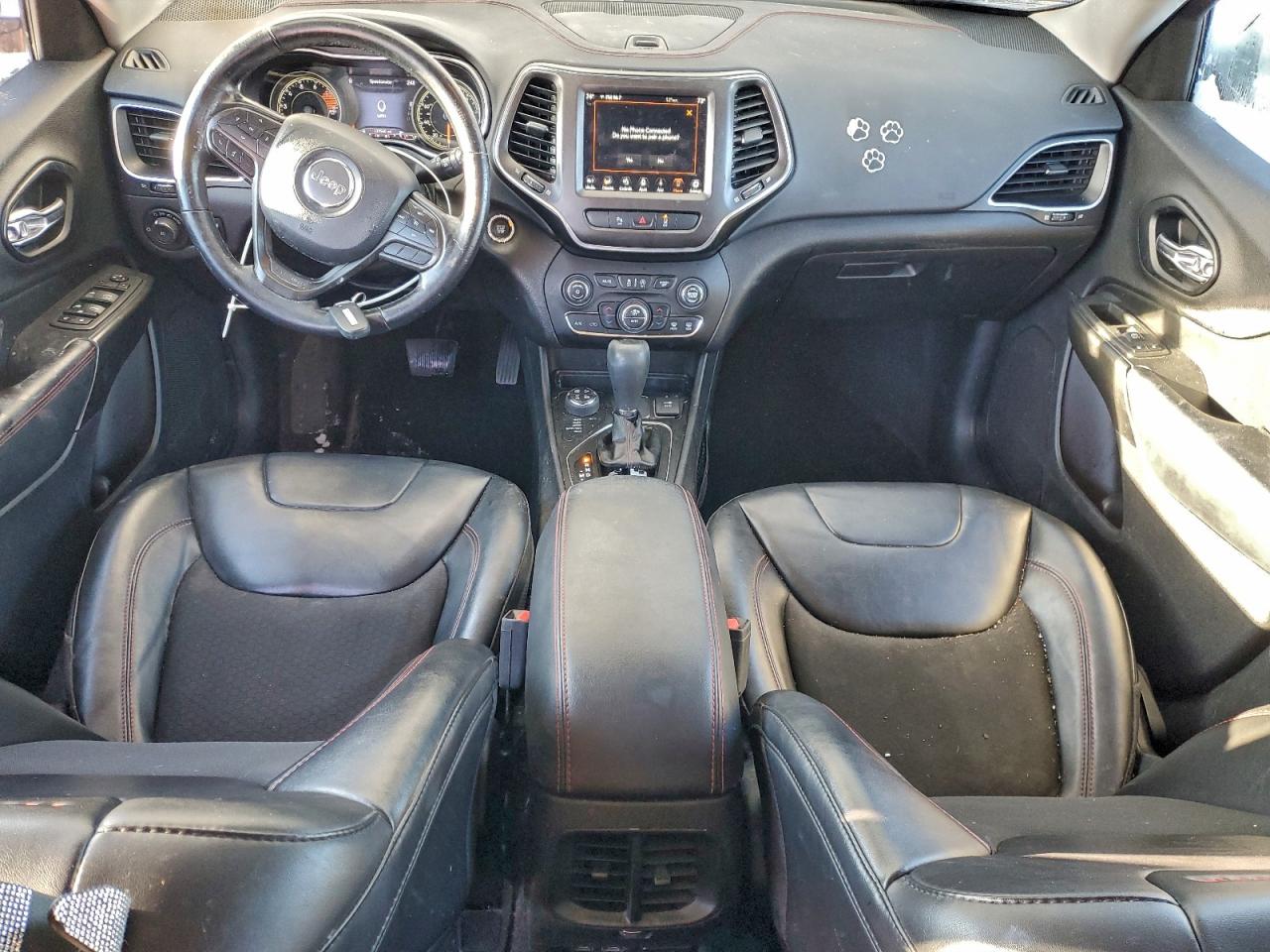 2021 Jeep Cherokee Trailhawk Оранжевый vin: 1C4PJMBX3MD201581