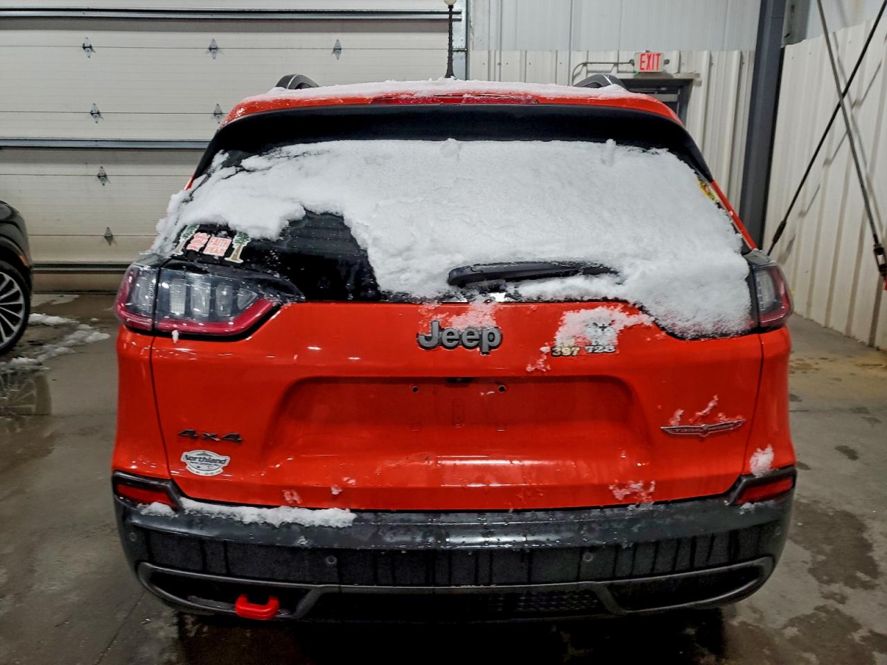 2021 Jeep Cherokee Trailhawk Оранжевый vin: 1C4PJMBX3MD201581