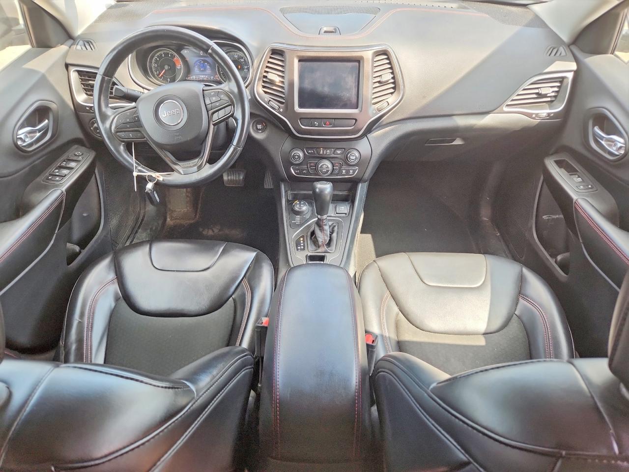 2019 Jeep Cherokee Trailhawk Blue vin: 1C4PJMBX4KD390660