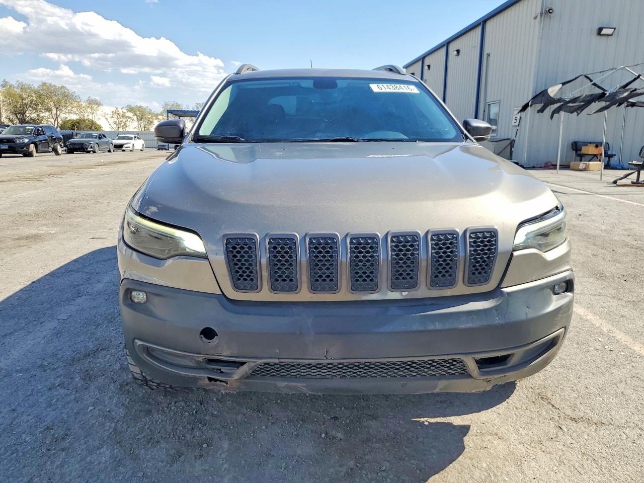 2019 Jeep Cherokee Trailhawk Gray vin: 1C4PJMBX5KD103701