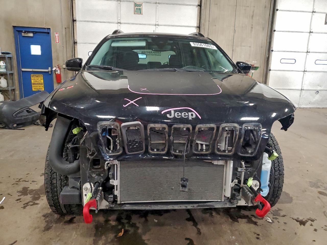 2022 Jeep Cherokee Trailhawk Black vin: 1C4PJMBX7ND510651
