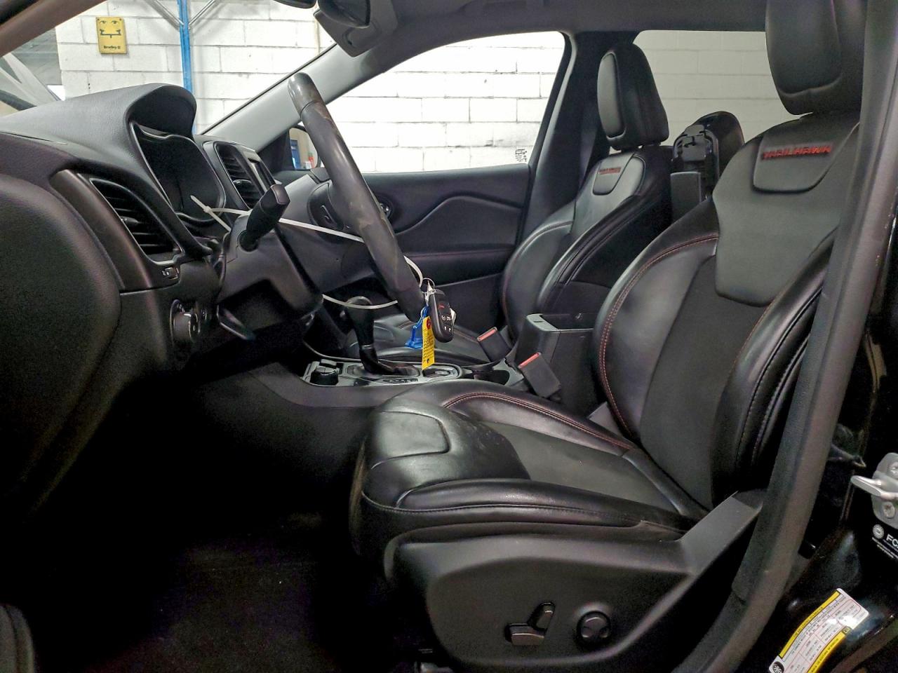 2022 Jeep Cherokee Trailhawk Black vin: 1C4PJMBX7ND510651