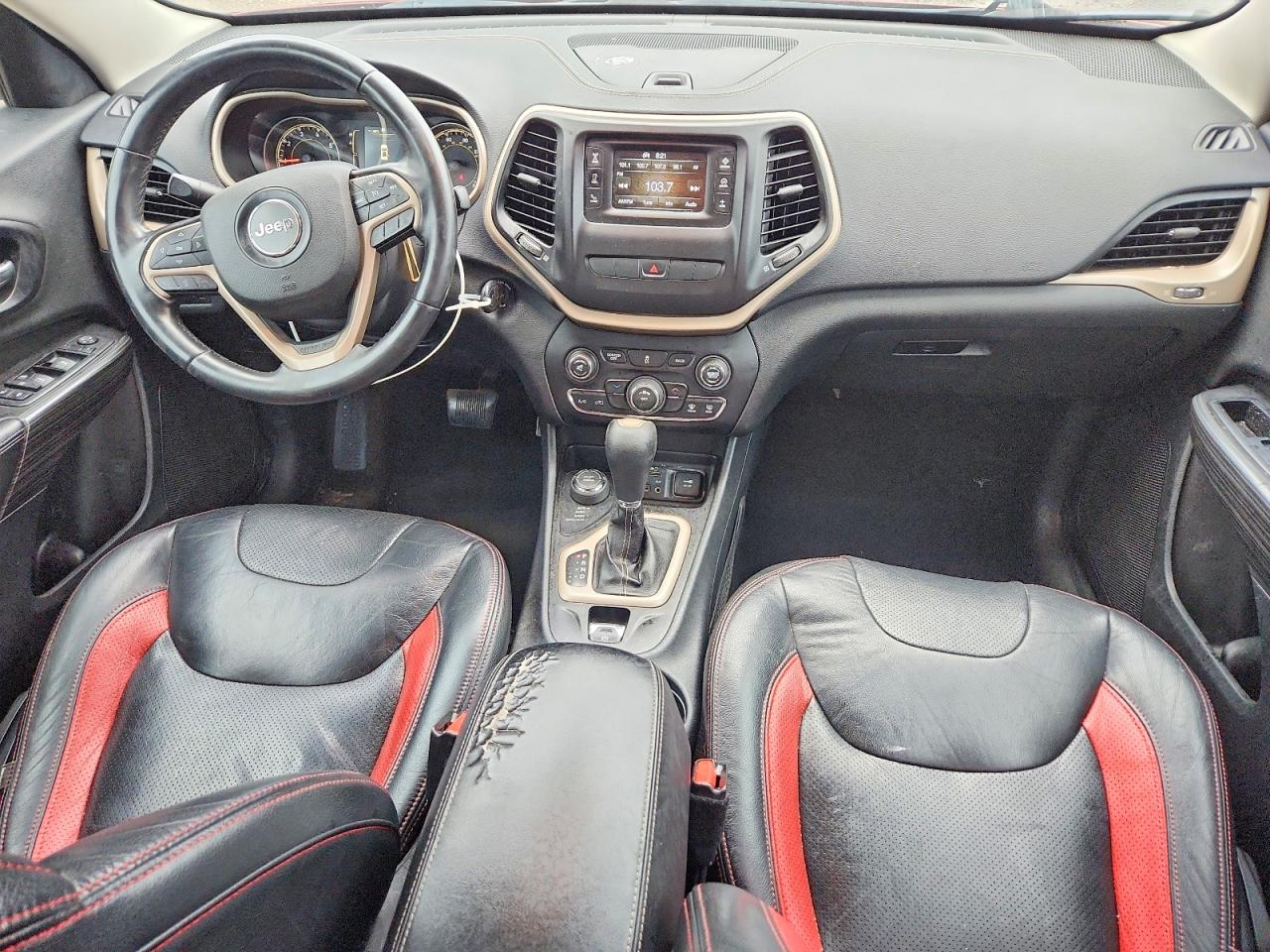 2014 Jeep Cherokee Latitude Бордовый vin: 1C4PJMCB0EW151599