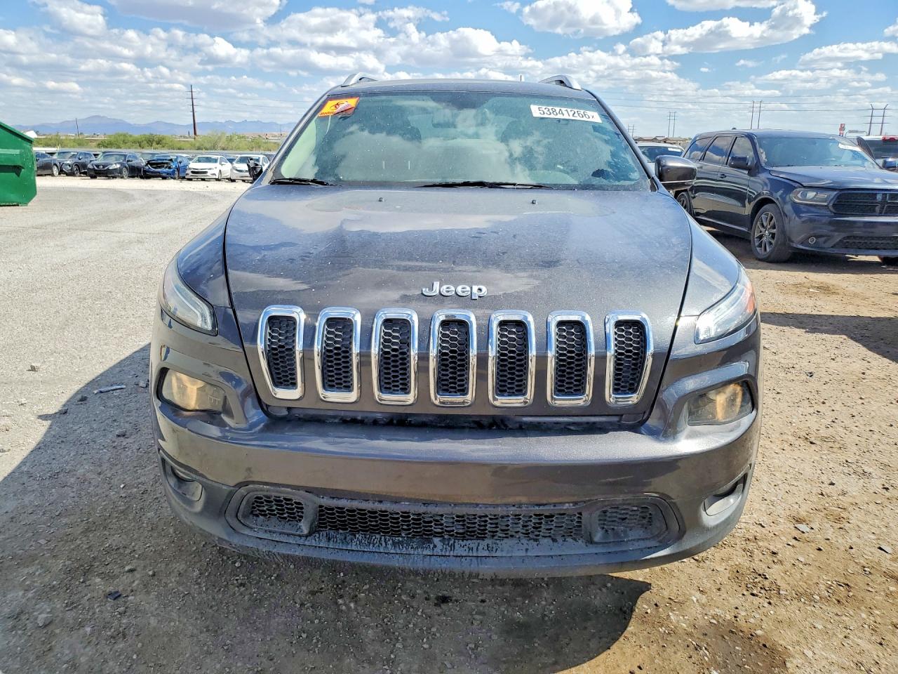 2015 Jeep Cherokee Latitude Charcoal vin: 1C4PJMCB0FW758331
