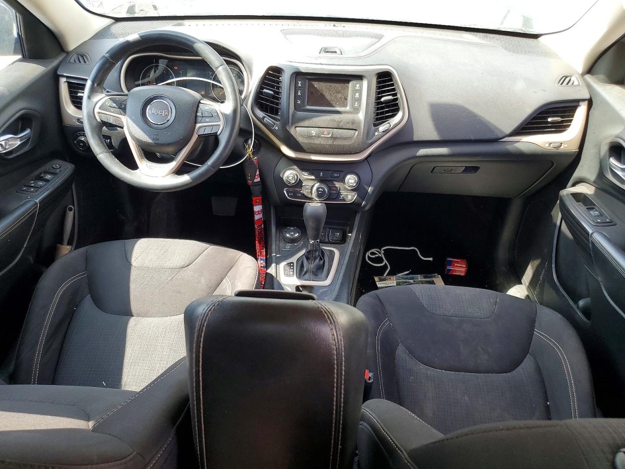 2015 Jeep Cherokee Latitude Charcoal vin: 1C4PJMCB0FW758331