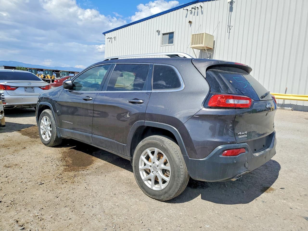 2015 Jeep Cherokee Latitude Charcoal vin: 1C4PJMCB0FW758331