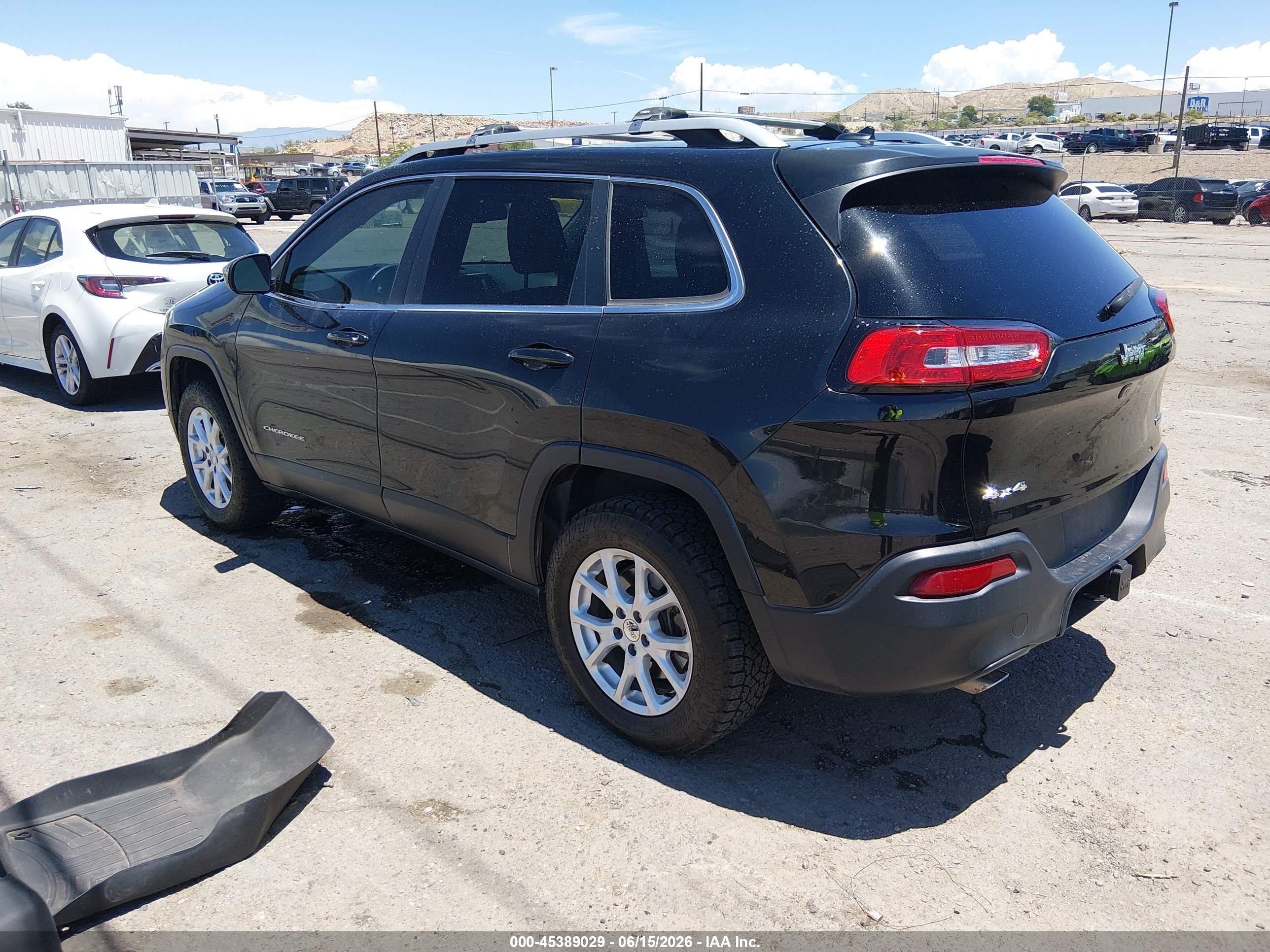 2015 Jeep Cherokee Latitude Beige vin: 1C4PJMCB0FW788526