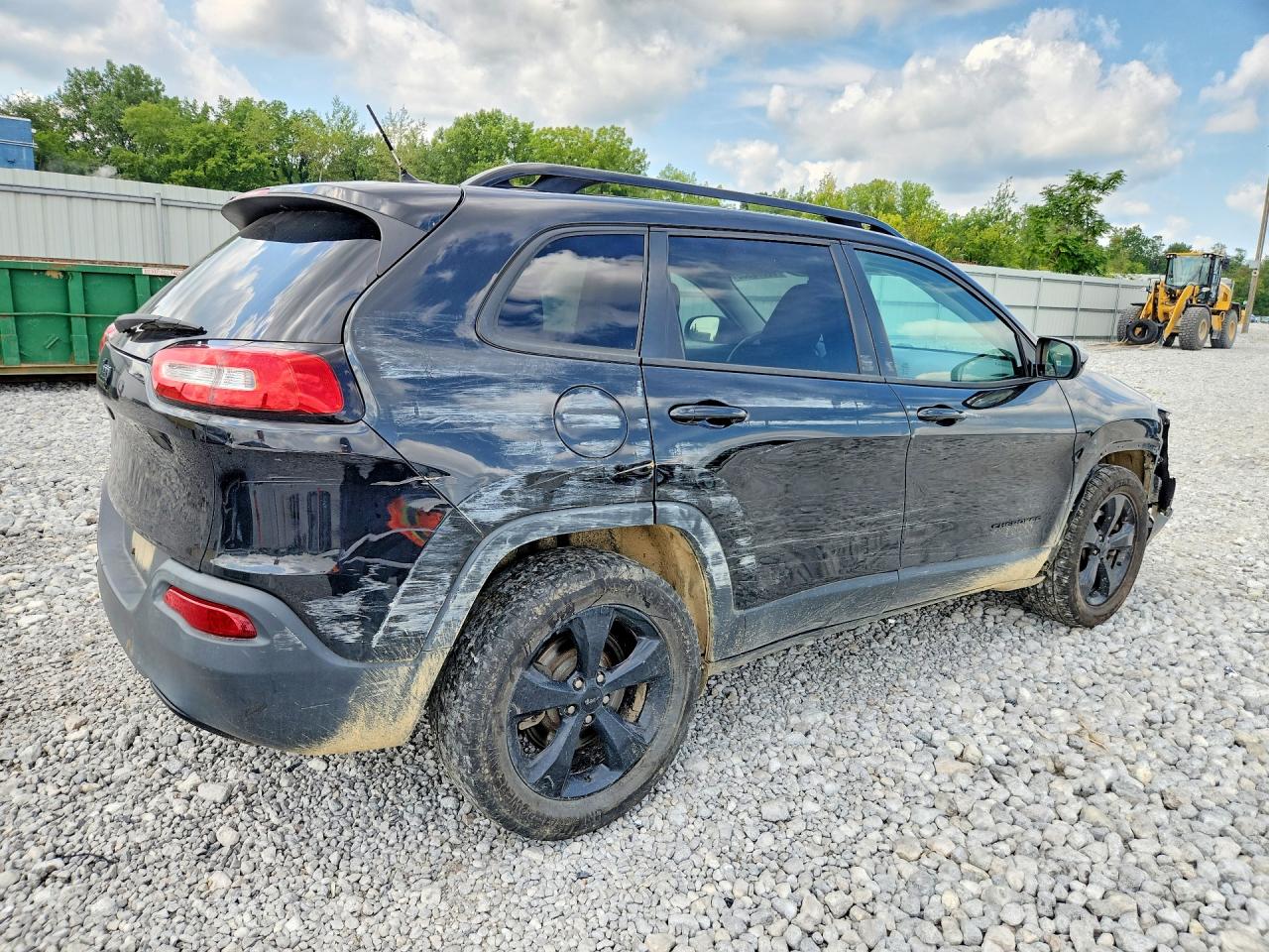2015 Jeep Cherokee Latitude Black vin: 1C4PJMCB0FW792575