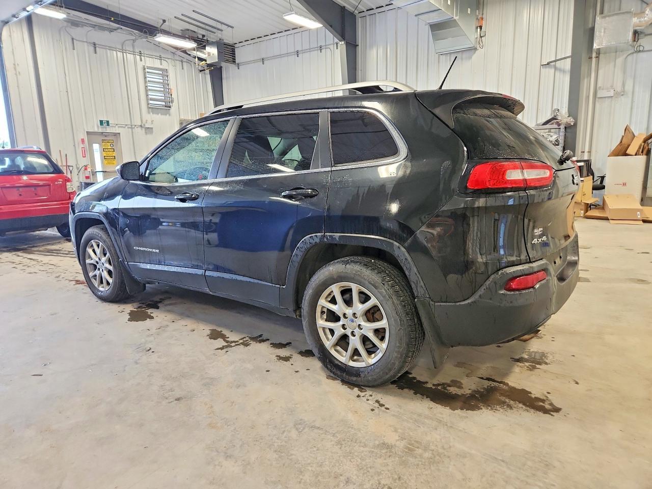 2014 Jeep Cherokee Latitude Black vin: 1C4PJMCB1EW120555