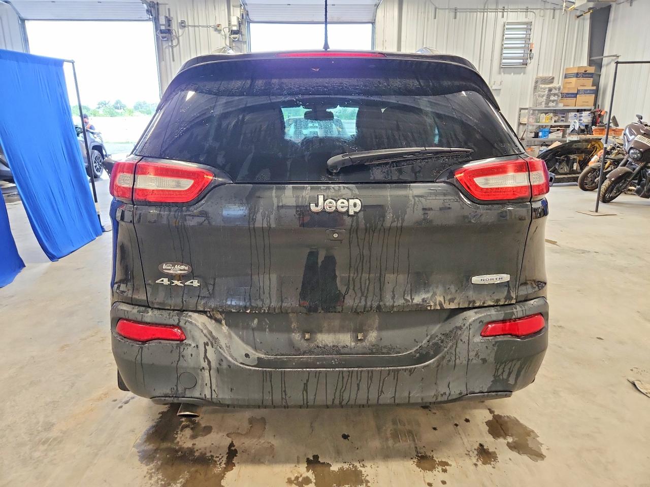 2014 Jeep Cherokee Latitude Black vin: 1C4PJMCB1EW120555