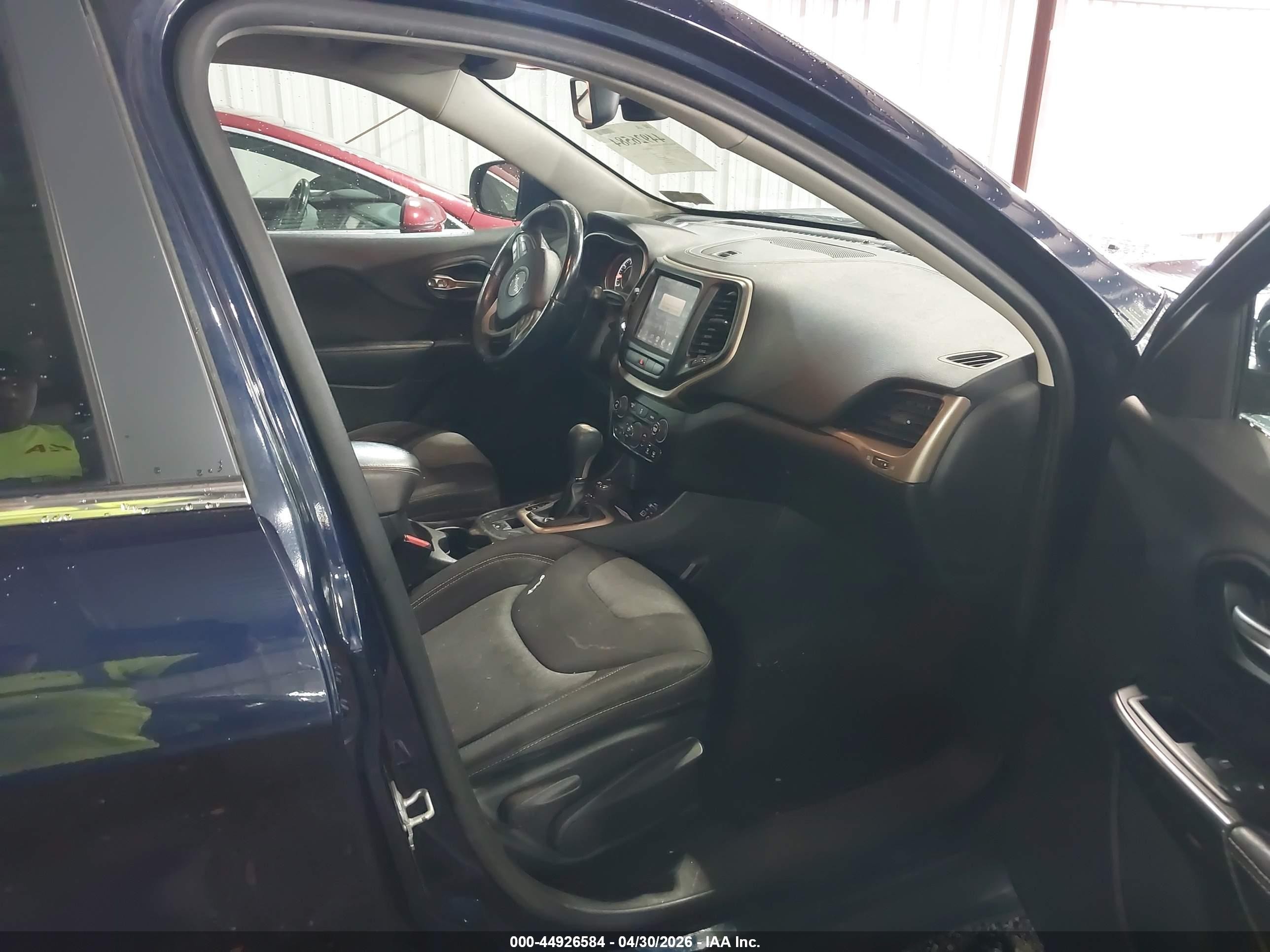 2014 Jeep Cherokee Latitude Blue vin: 1C4PJMCB1EW212054