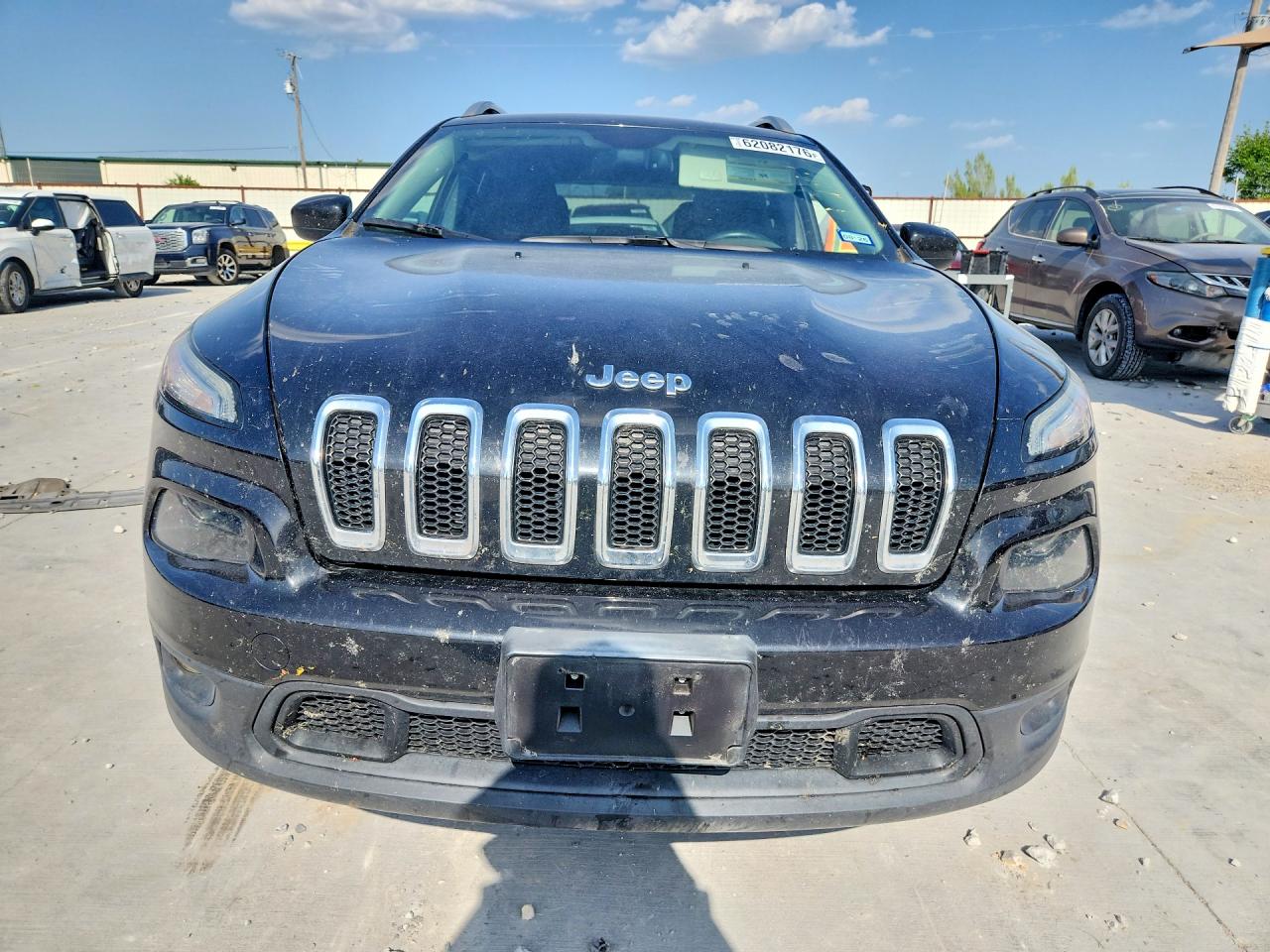 2014 Jeep Cherokee Latitude Black vin: 1C4PJMCB1EW246270
