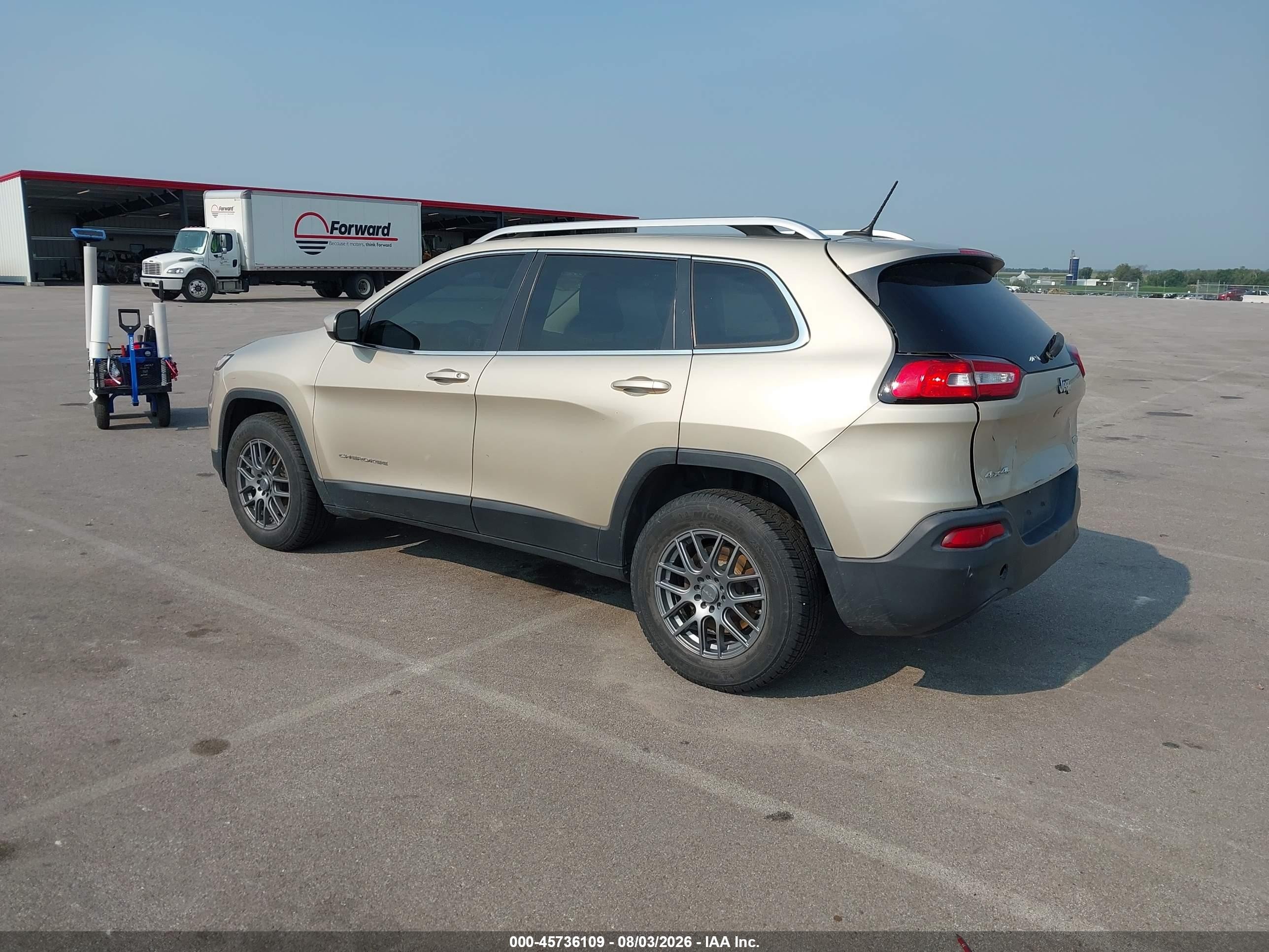 2015 Jeep Cherokee Latitude Tan vin: 1C4PJMCB1FW675684