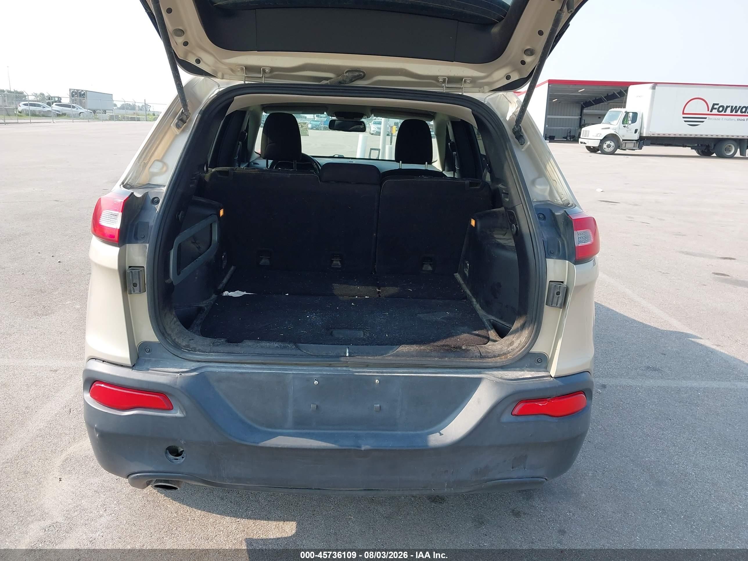 2015 Jeep Cherokee Latitude Tan vin: 1C4PJMCB1FW675684