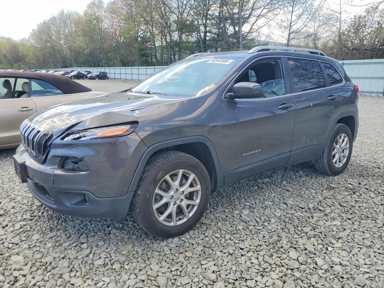 2014 Jeep Cherokee Latitude Brown vin: 1C4PJMCB2EW171871