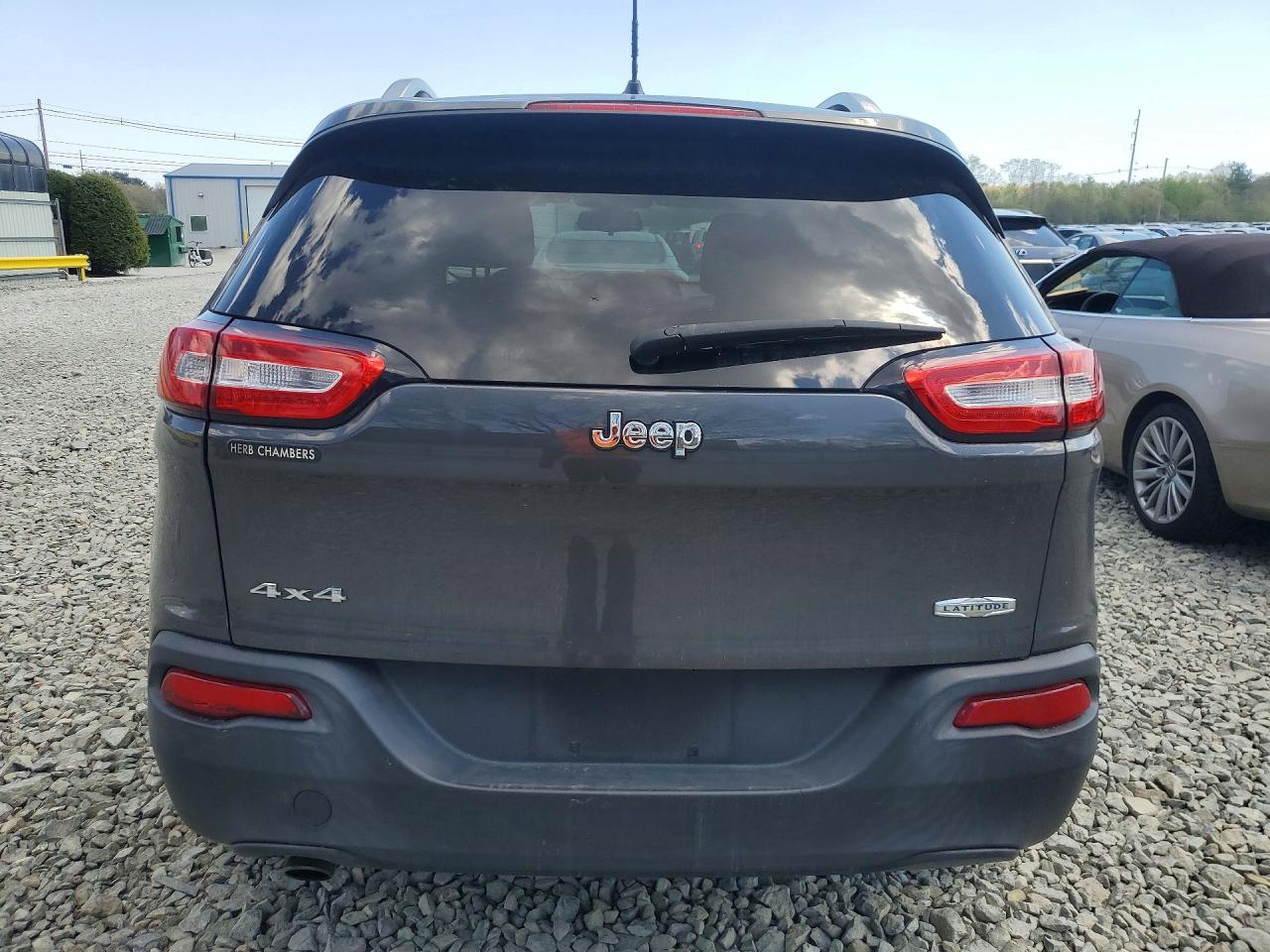 2014 Jeep Cherokee Latitude Brown vin: 1C4PJMCB2EW171871