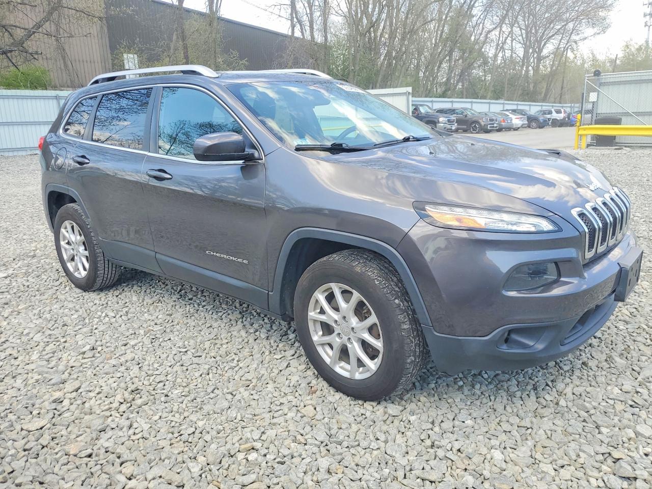 2014 Jeep Cherokee Latitude Brown vin: 1C4PJMCB2EW171871