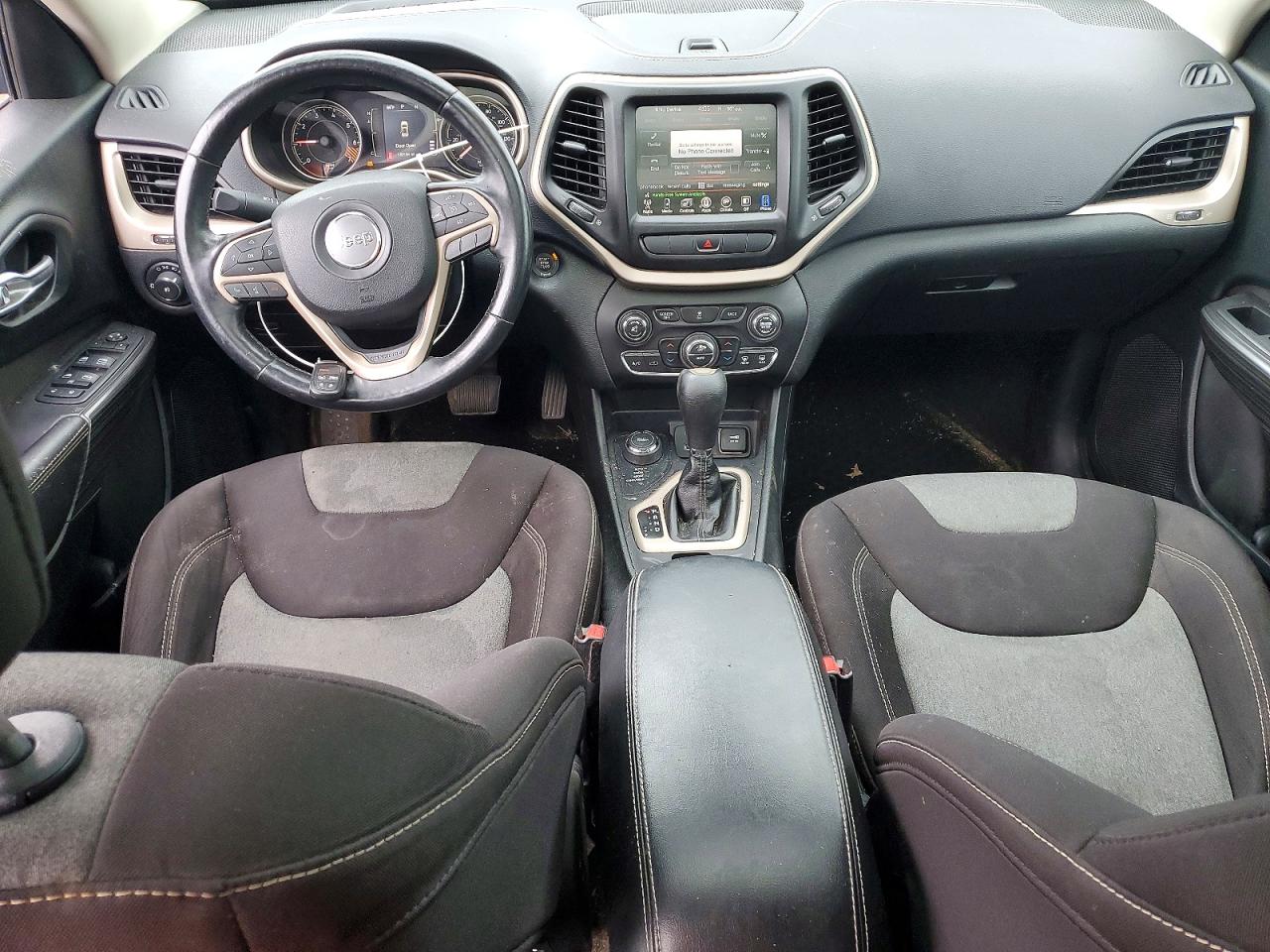 2014 Jeep Cherokee Latitude Серый vin: 1C4PJMCB2EW301034