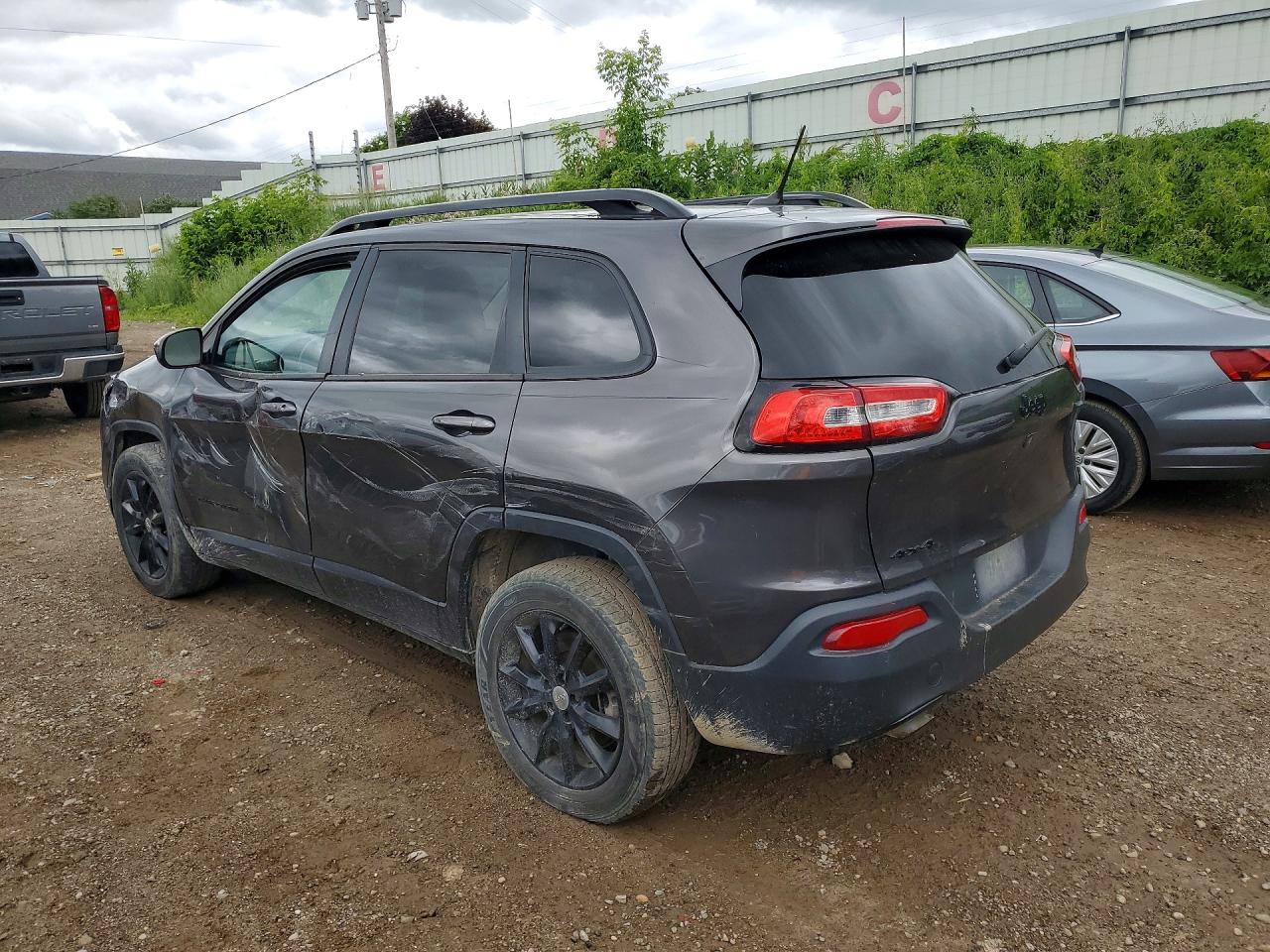 2014 Jeep Cherokee Latitude Серый vin: 1C4PJMCB2EW301034