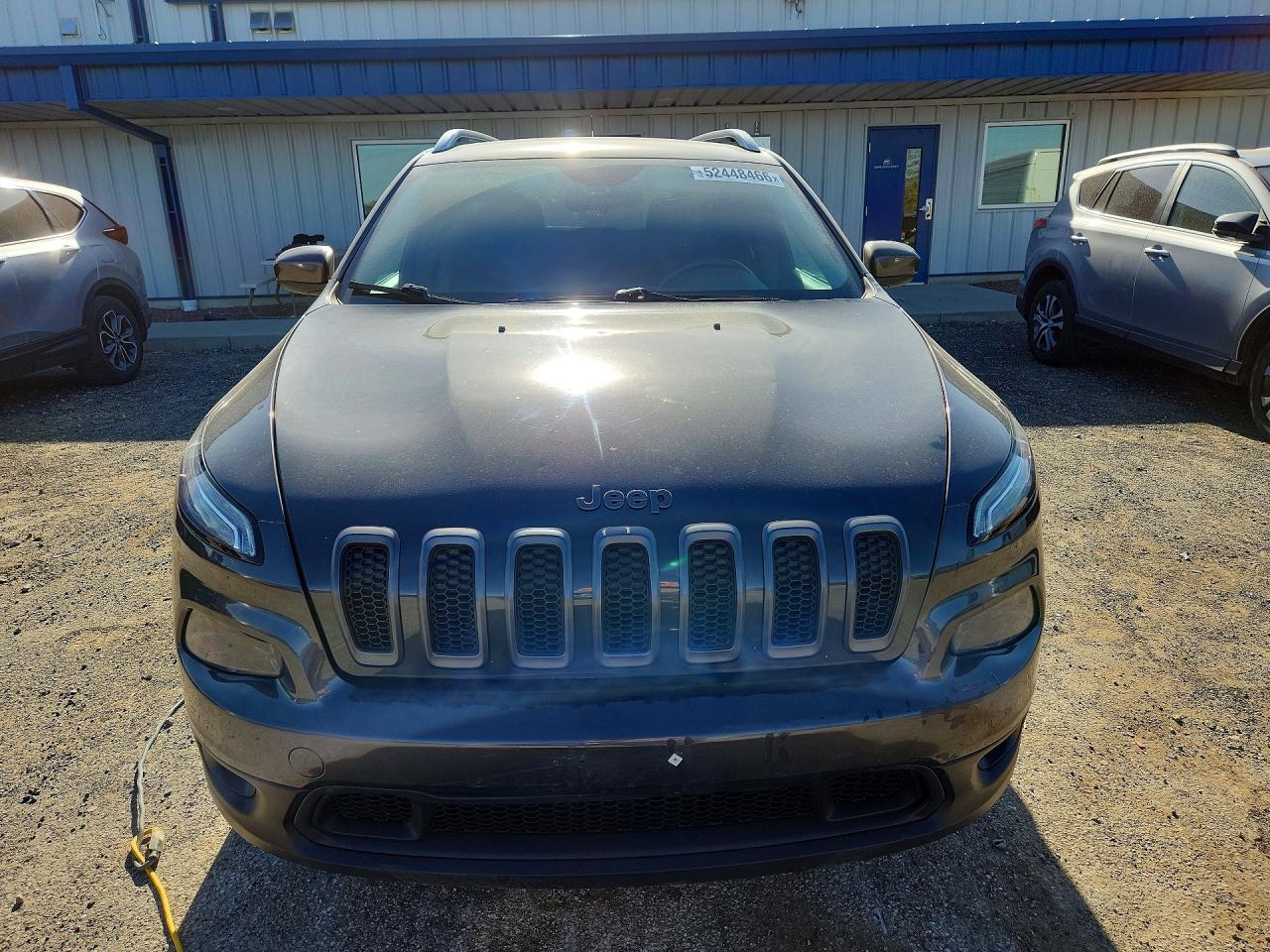 2014 Jeep Cherokee Latitude Угольный vin: 1C4PJMCB2EW303267