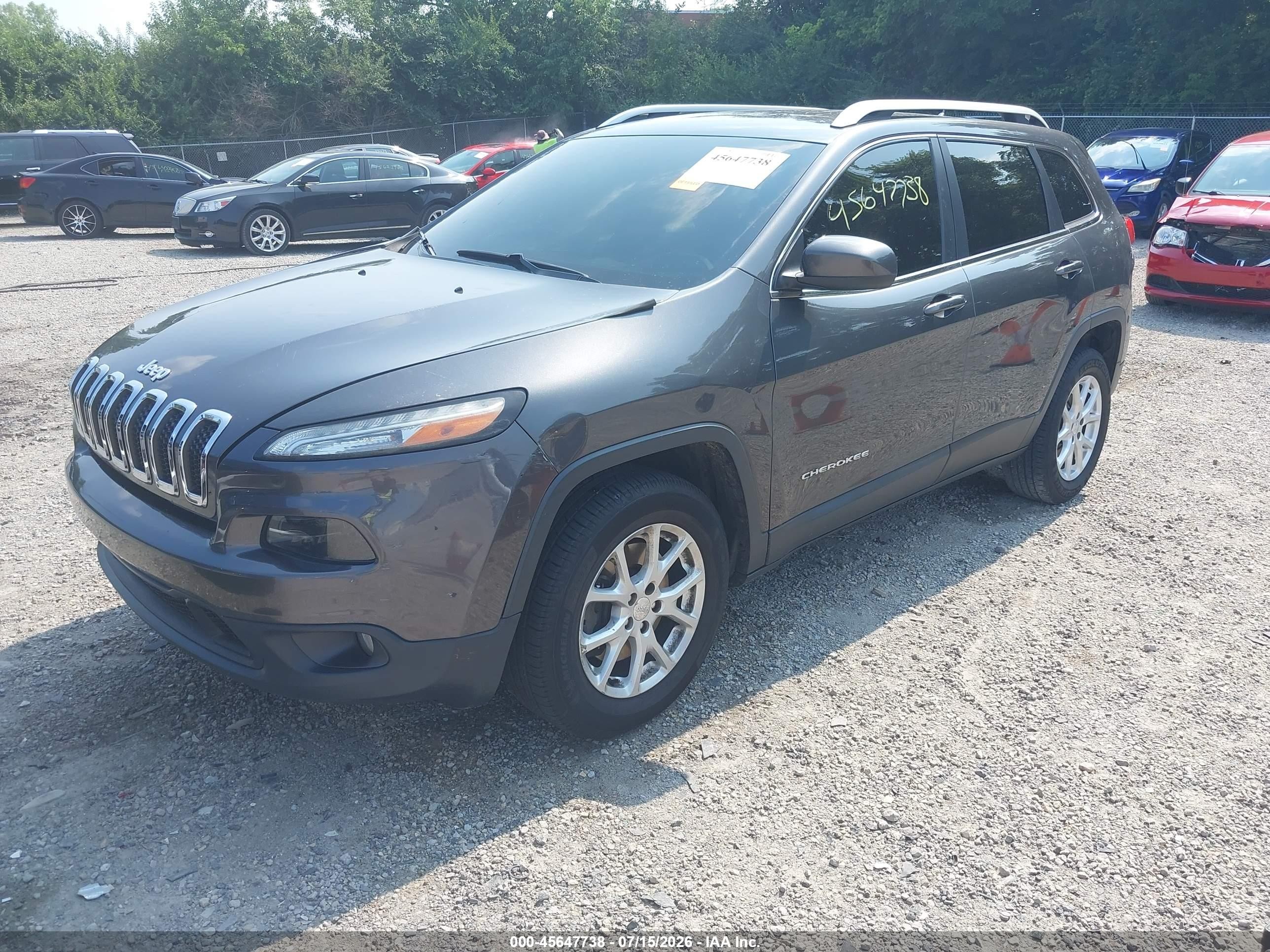 2015 Jeep Cherokee Latitude Pewter vin: 1C4PJMCB2FW645772