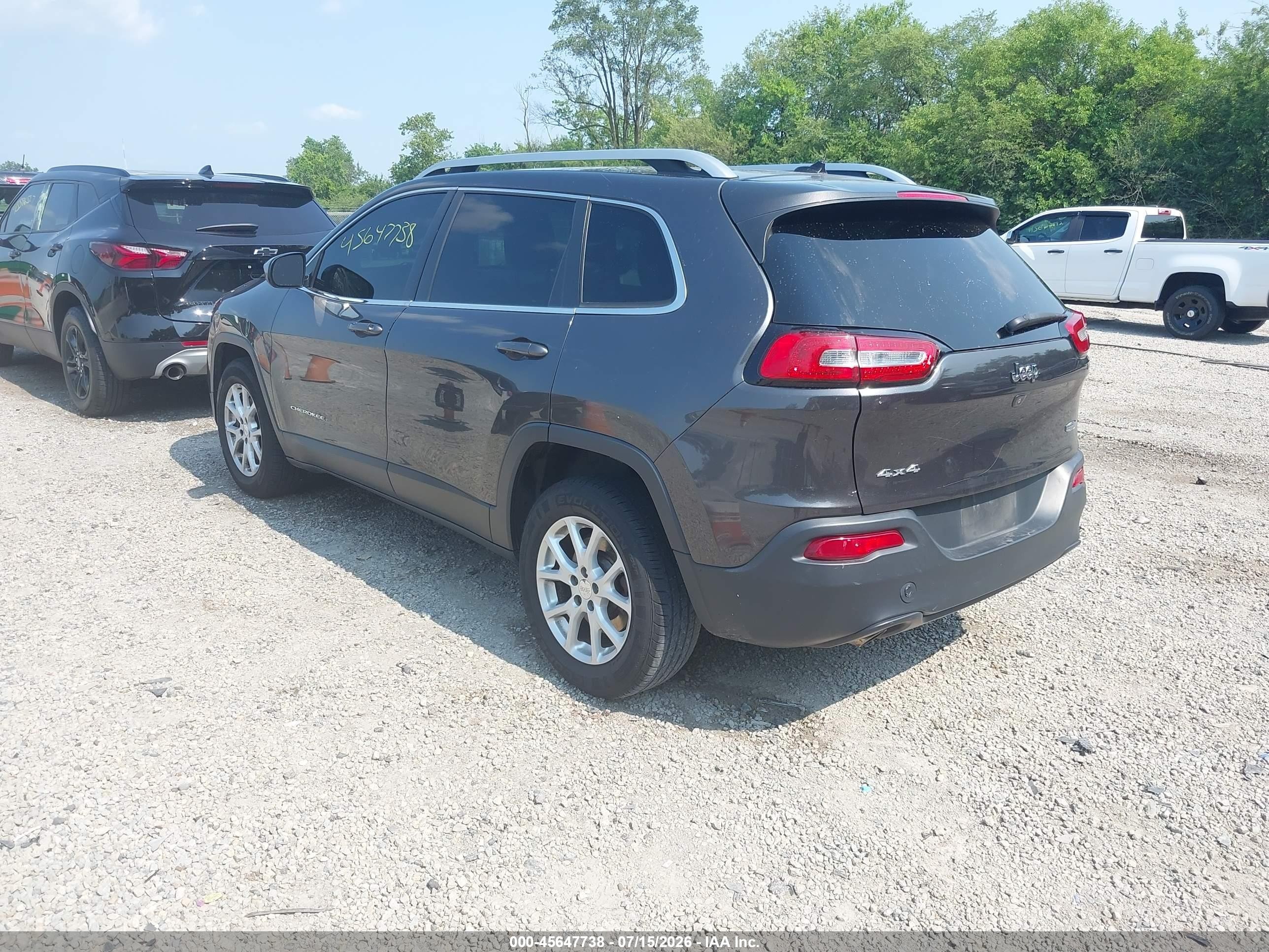 2015 Jeep Cherokee Latitude Pewter vin: 1C4PJMCB2FW645772