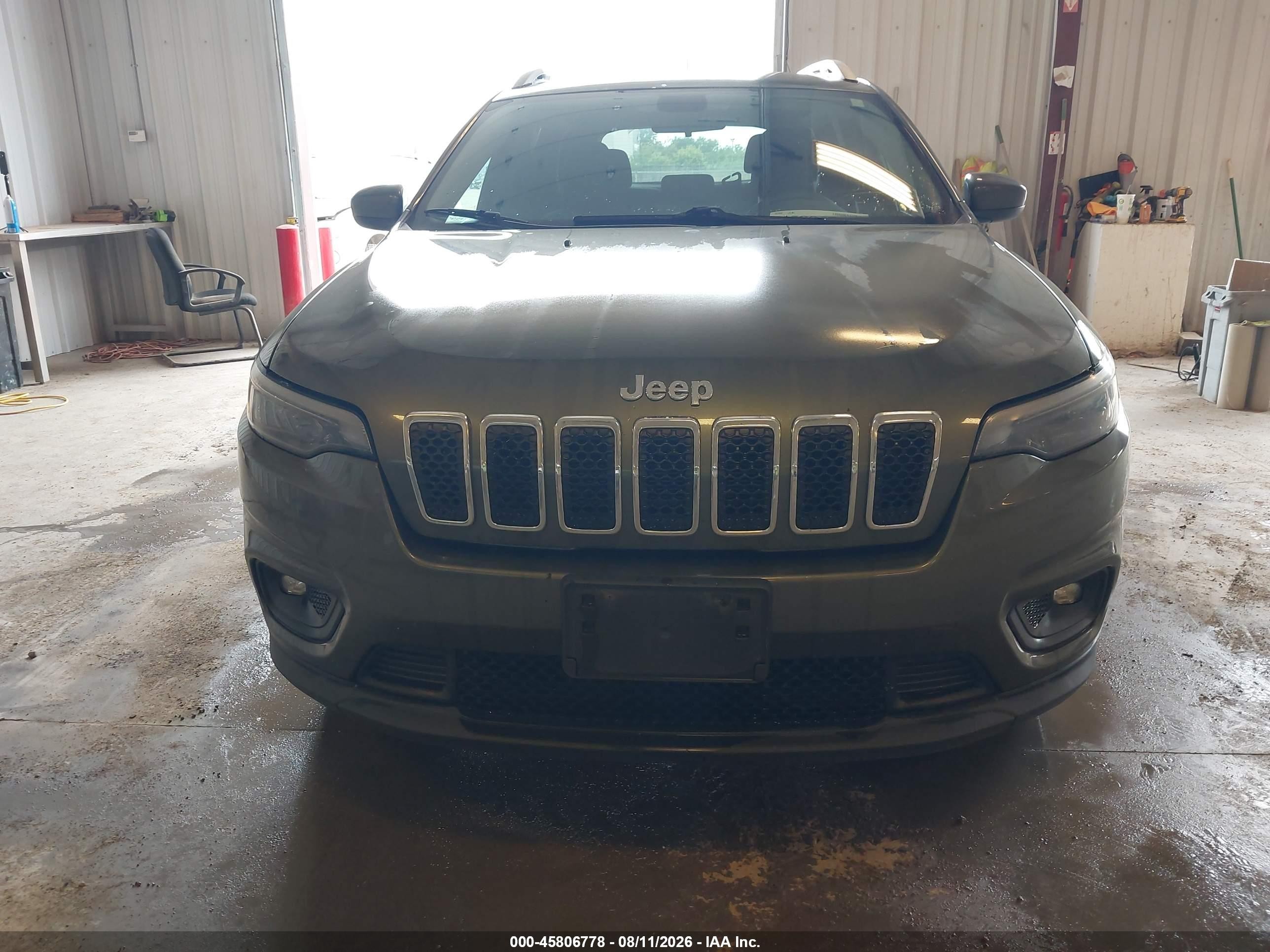 2019 Jeep Cherokee Latitude 4x4 Green vin: 1C4PJMCB2KD440281