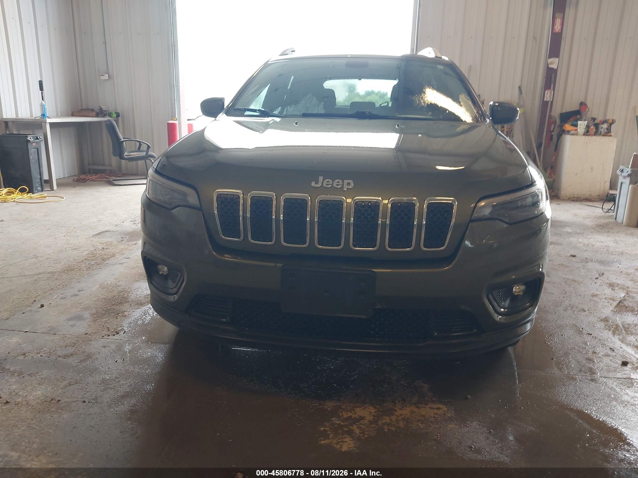 2019 Jeep Cherokee Latitude 4x4 Green vin: 1C4PJMCB2KD440281