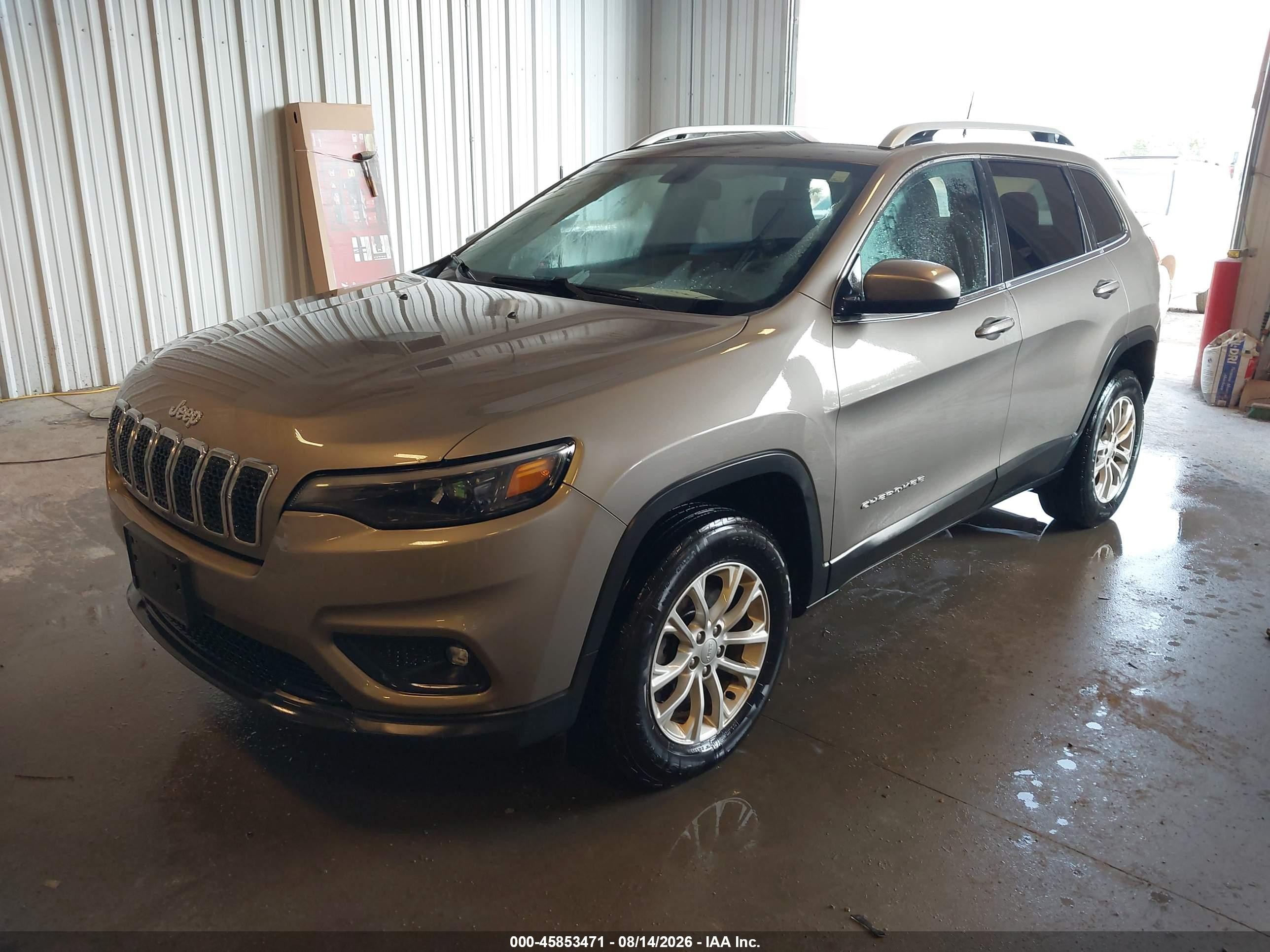 2019 Jeep Cherokee Latitude 4x4 Brown vin: 1C4PJMCB2KD449451