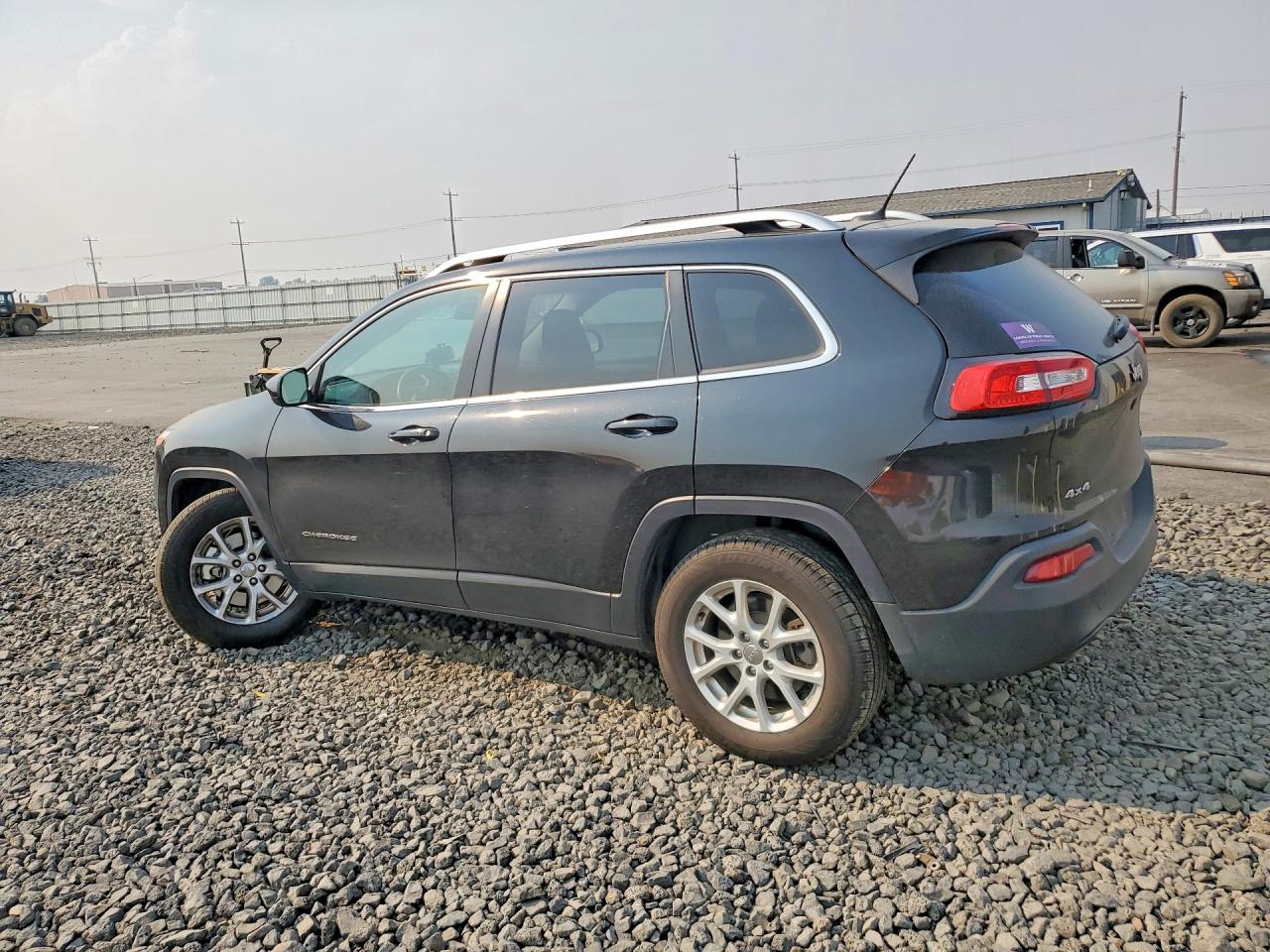 2014 Jeep Cherokee Latitude Black vin: 1C4PJMCB3EW303309