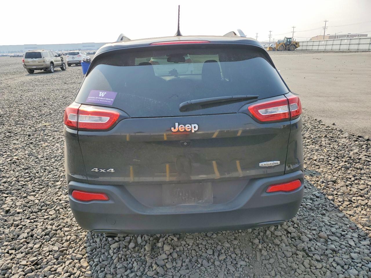 2014 Jeep Cherokee Latitude Black vin: 1C4PJMCB3EW303309