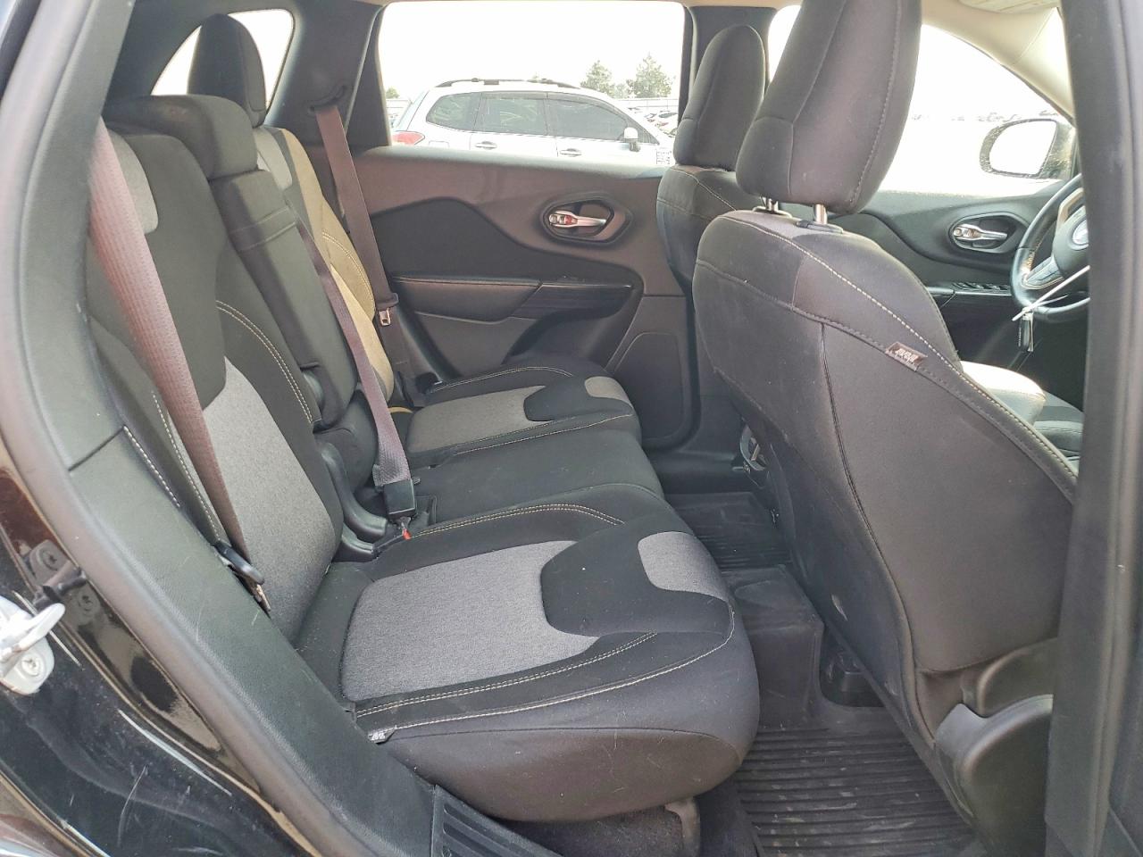 2014 Jeep Cherokee Latitude Black vin: 1C4PJMCB3EW303309
