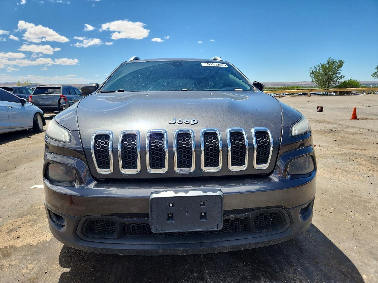 2015 Jeep Cherokee Latitude Charcoal vin: 1C4PJMCB3FW626731