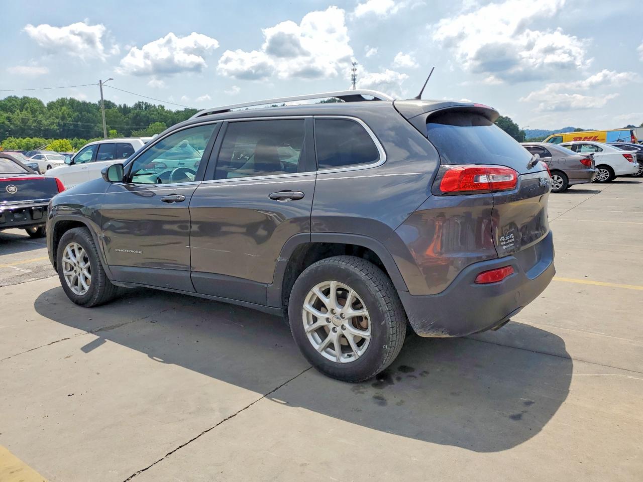 2015 Jeep Cherokee Latitude Charcoal vin: 1C4PJMCB3FW789573