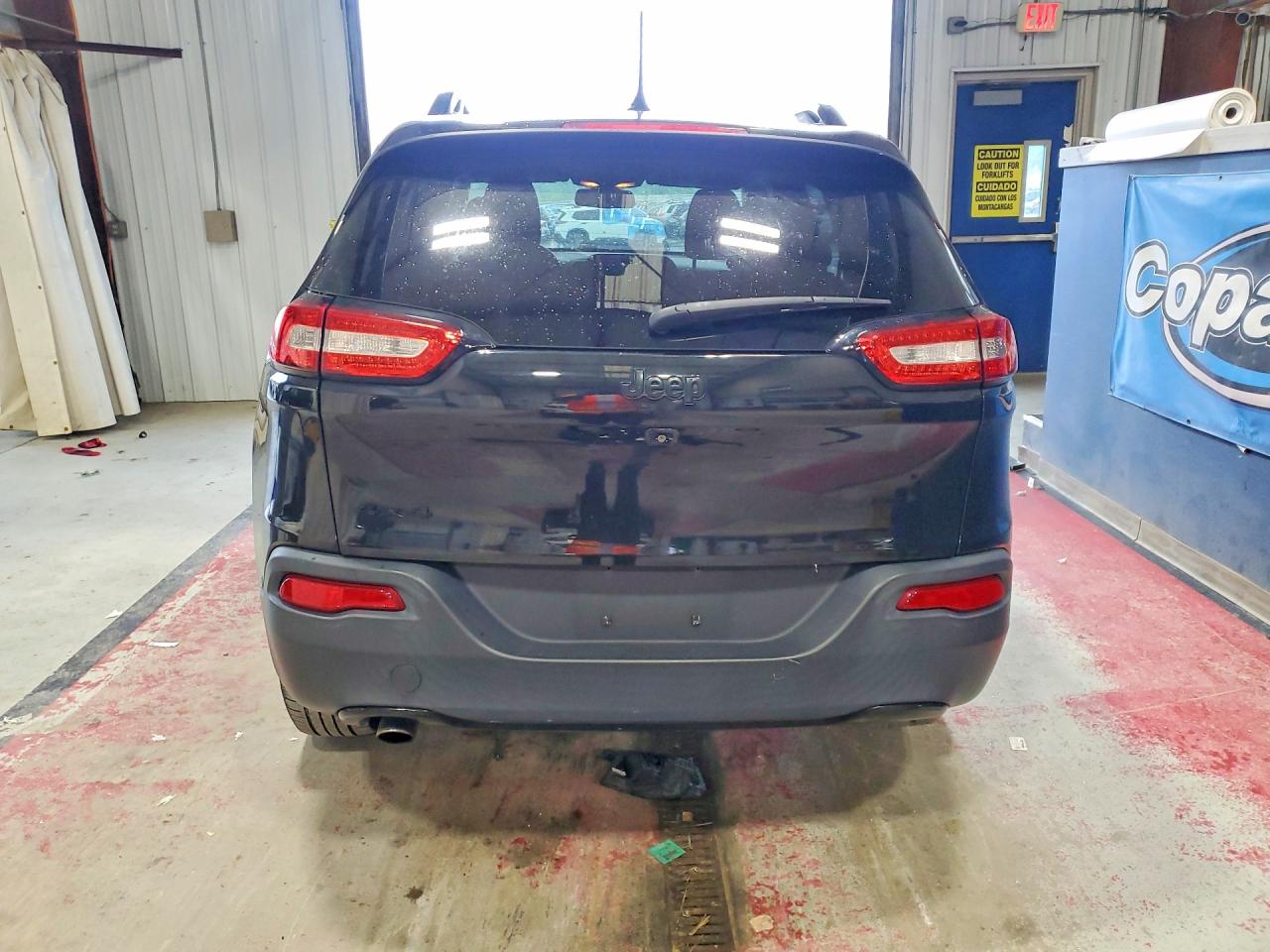 2015 Jeep Cherokee Latitude Black vin: 1C4PJMCB3FW792599